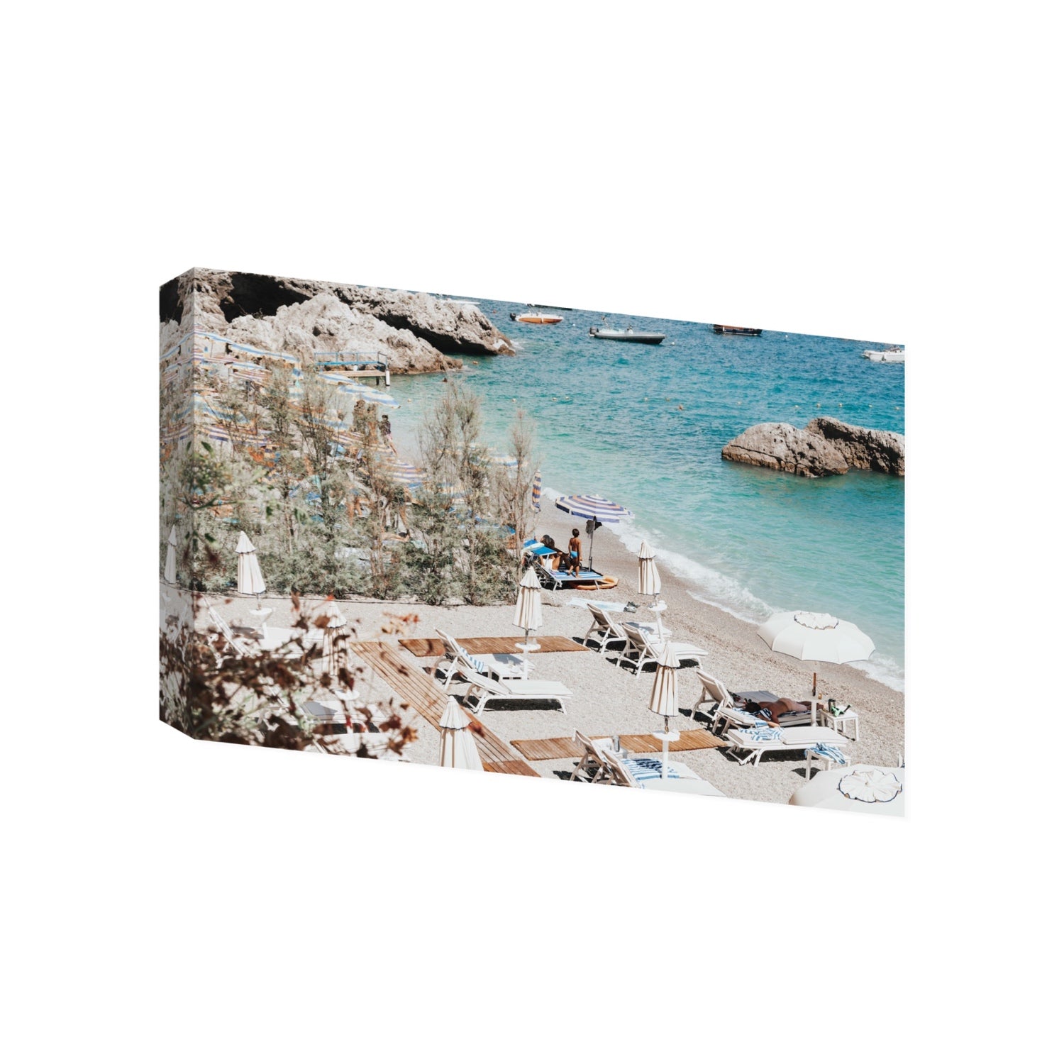 Life Could Be A Dream Amalfi wall art Gallery stretched canvas print