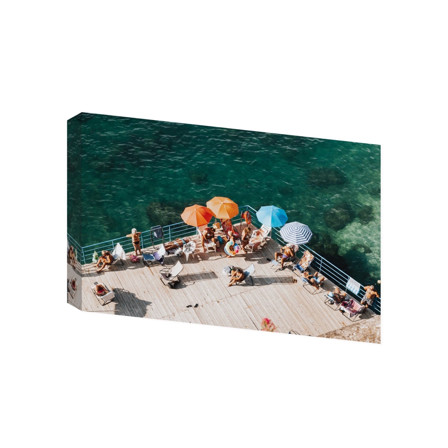 Il Dolce Far Niente Sorrento coastal wall art Gallery stretched canvas print