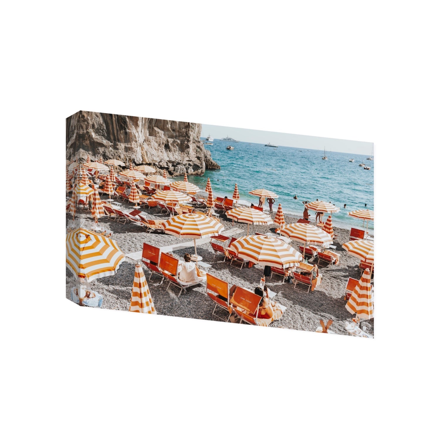 Mango Sorbet fine art print, Positano, Italy, Gallery, Stretched Canvas