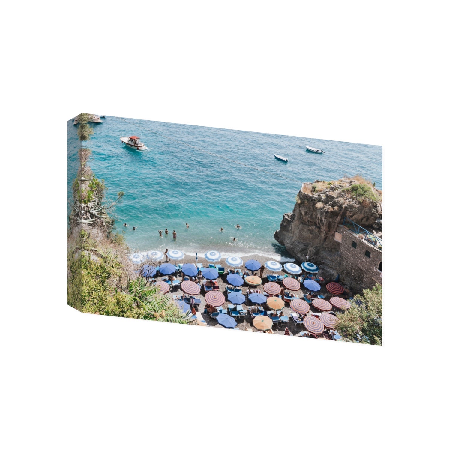 The Cove fine art print, Positano, Italy, Gallery, Stretched Canvas