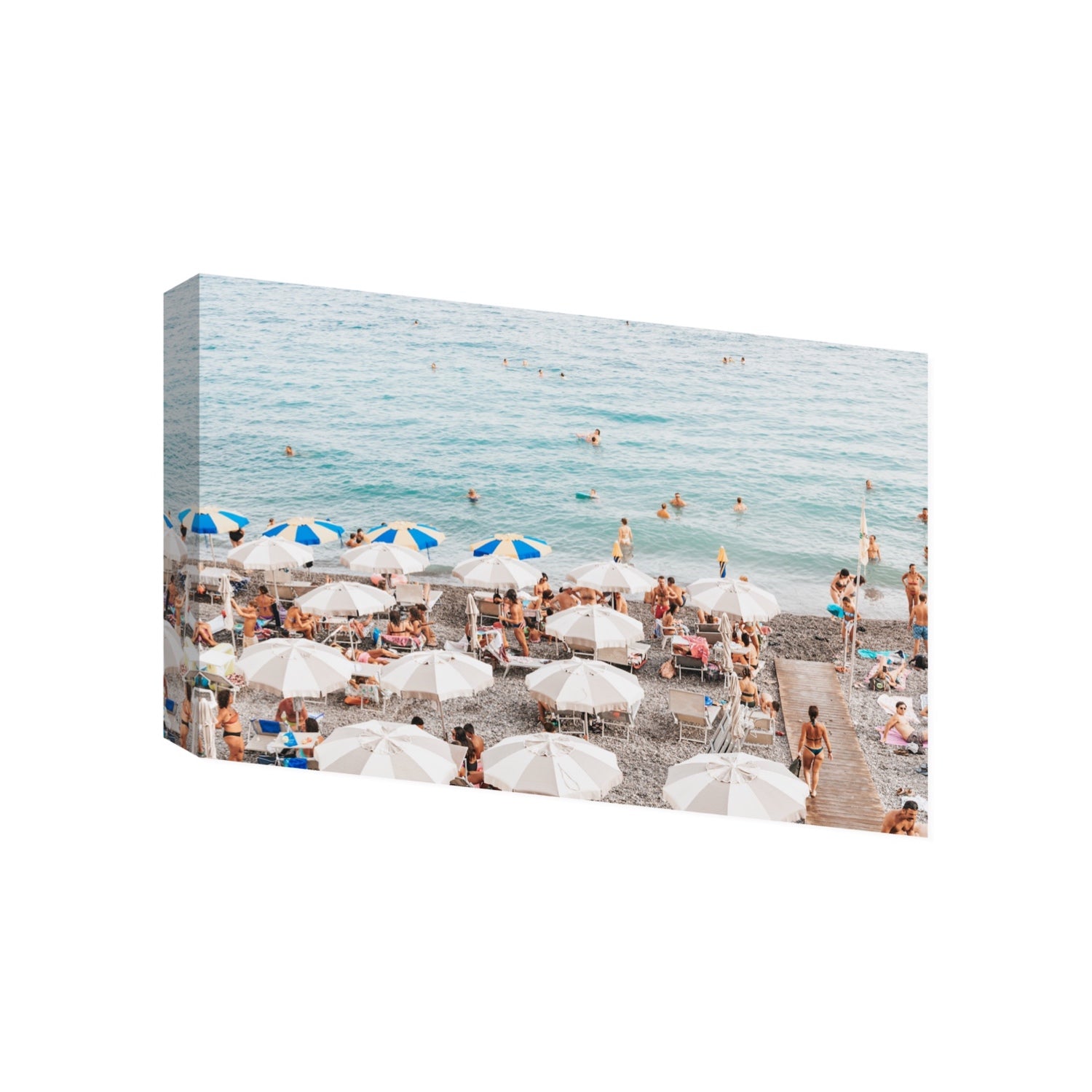Dreamscape Amalfi Italian beach wall art Gallery stretched canvas print