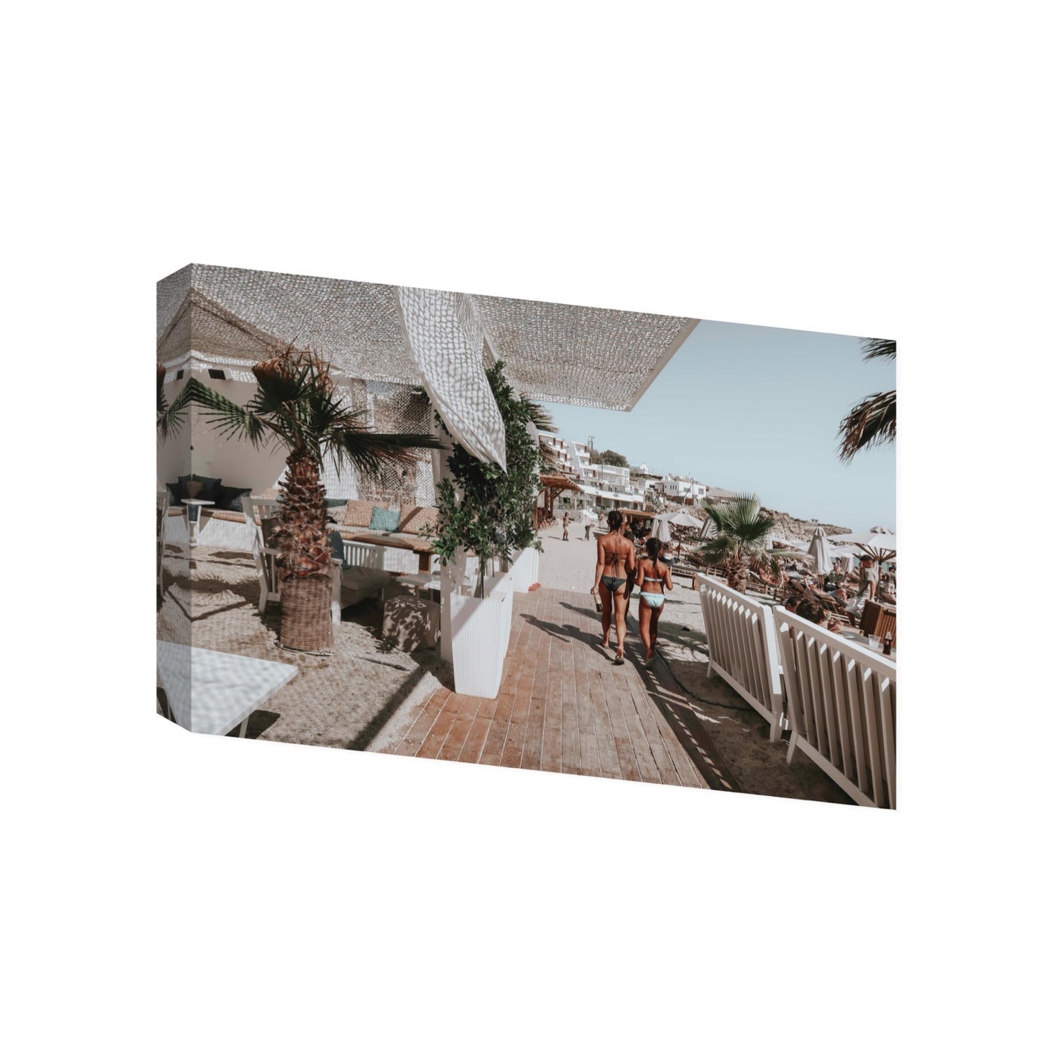 Mitera Kori Mykonos Greek island wall art Gallery stretched canvas print