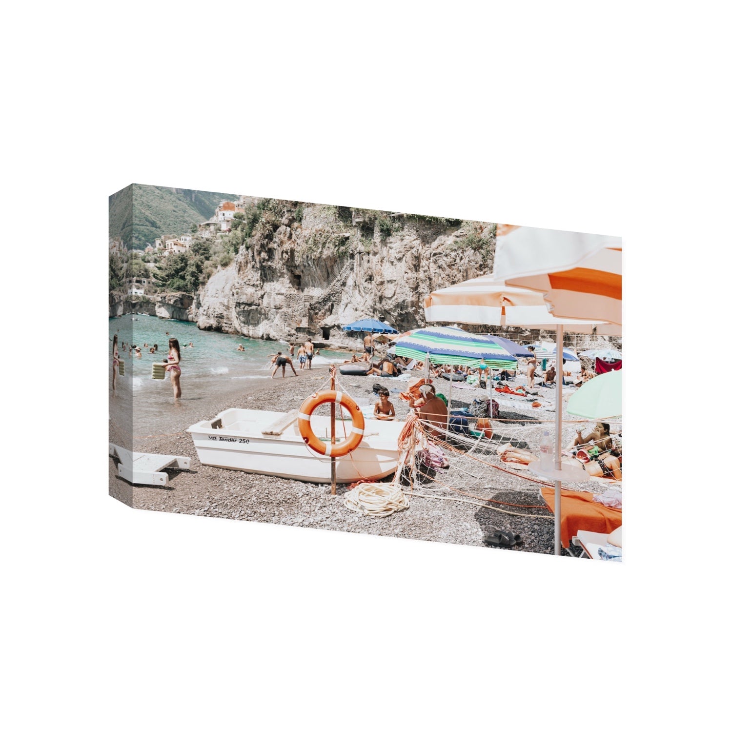 Bellezza By The Bay fine art print, Positano, Italy, Gallery, Stretched Canvas
