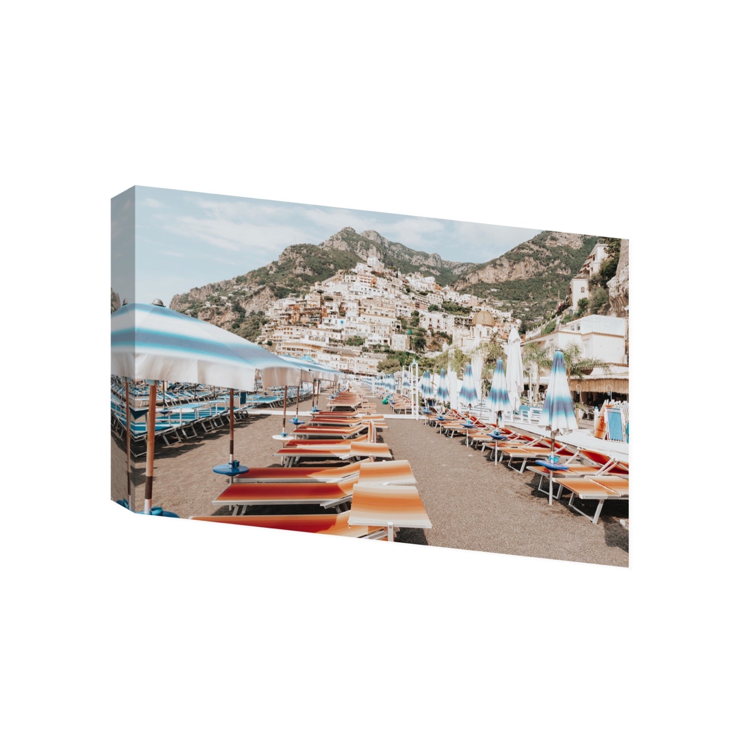 Spiaggia Grande fine art print, Positano, Italy, Gallery, Stretched Canvas