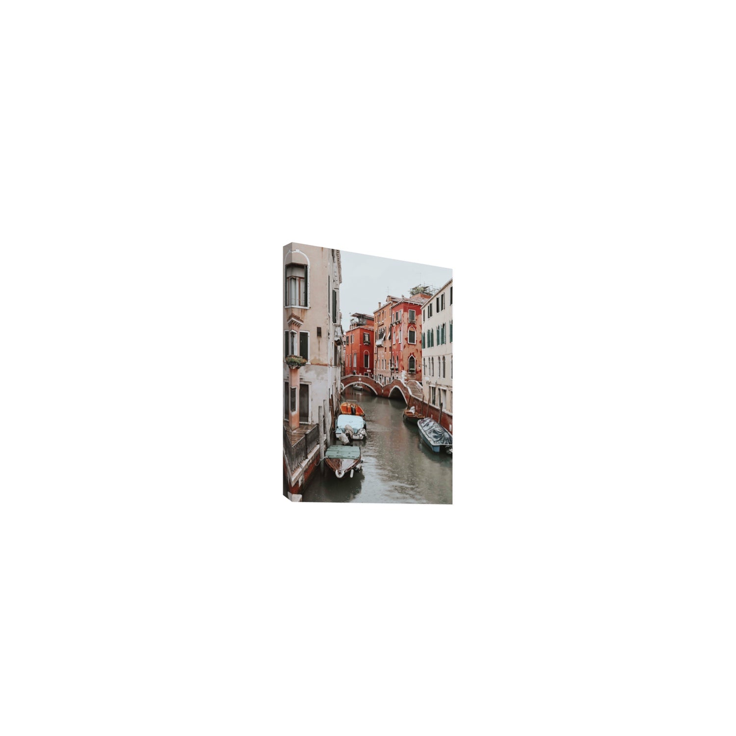 City of Water Venice Italian Mediterranean decor wall art Small stretched canvas print