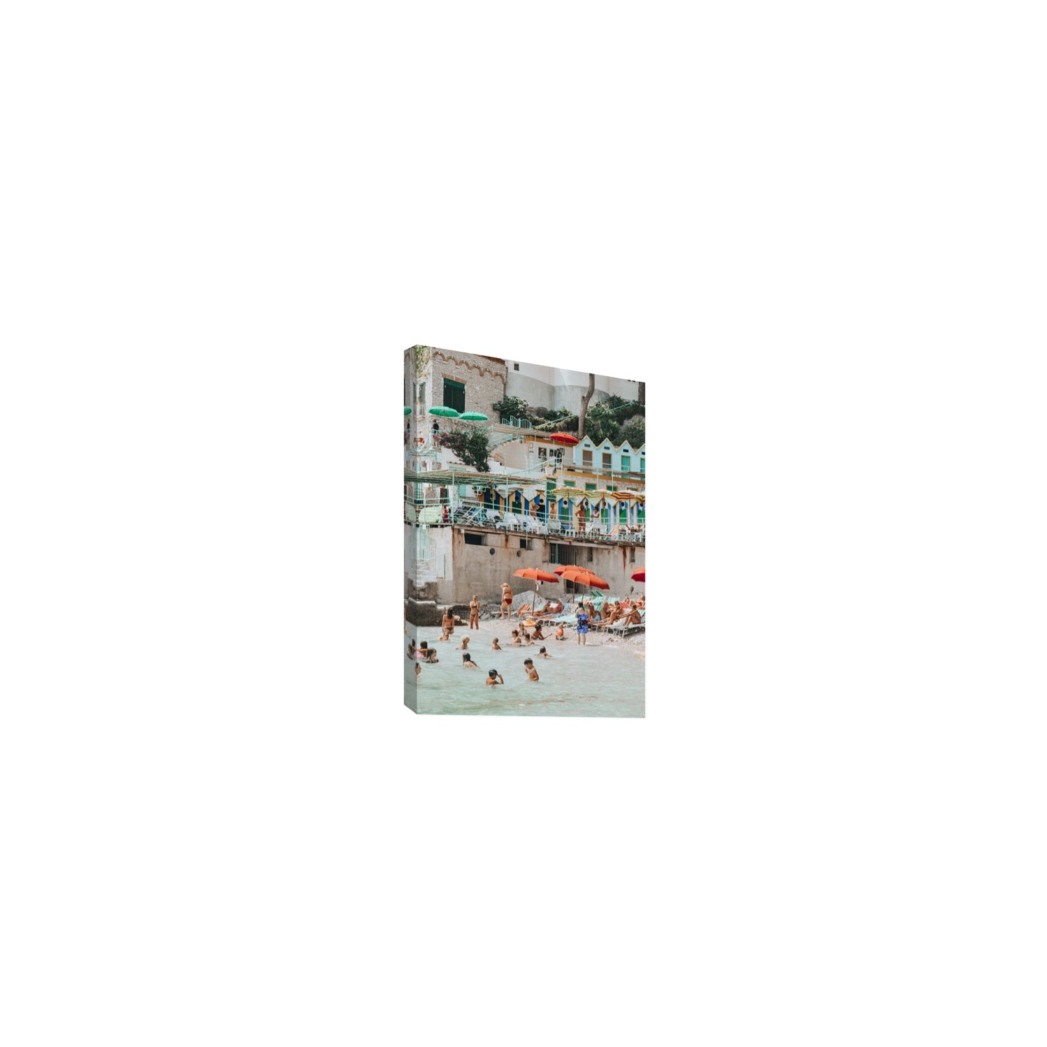 Kaleidoscope fine art print, Capri, Italy, Small, Stretched Canvas