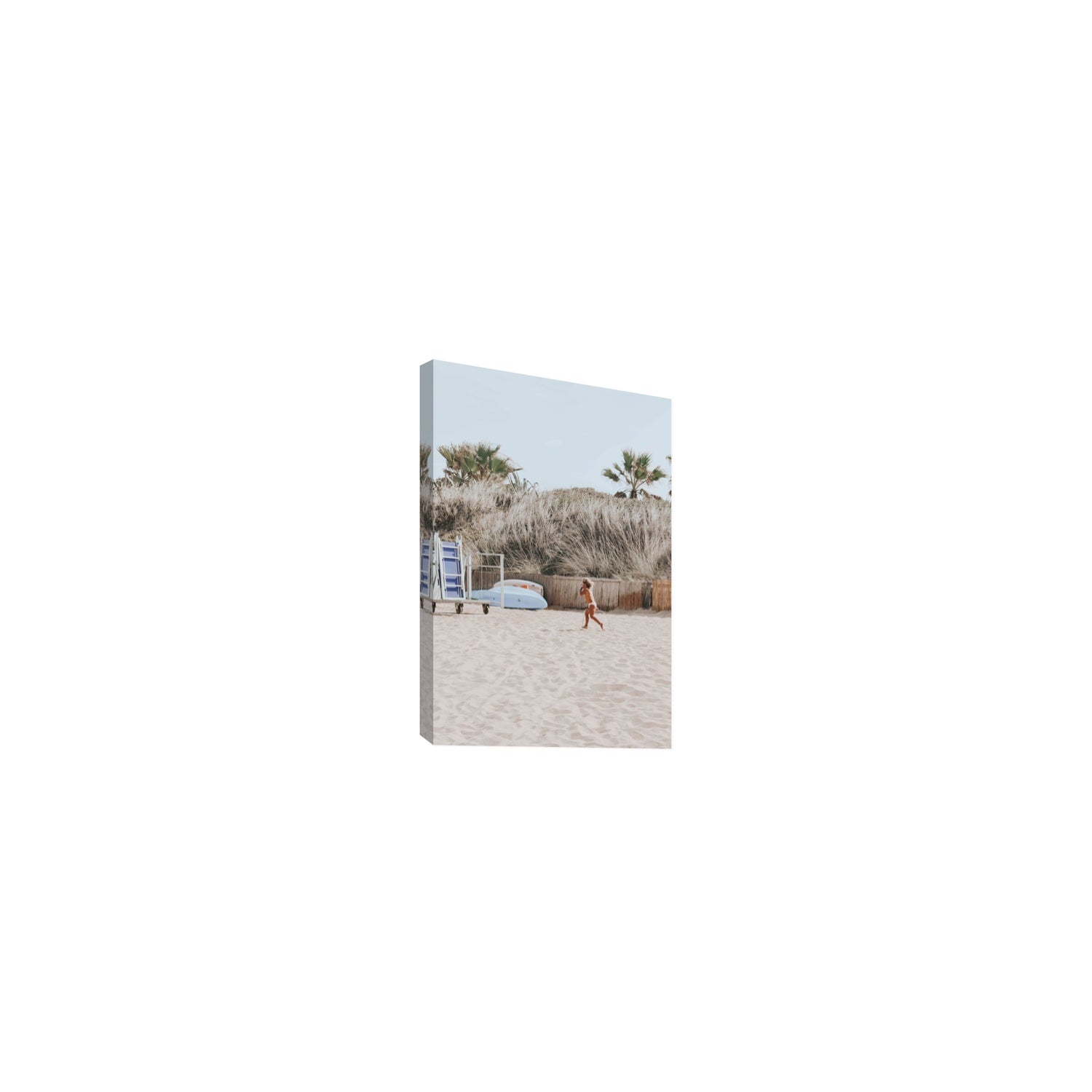 Little Explorer fine art print, Puglia, Italy, Small, Stretched Canvas