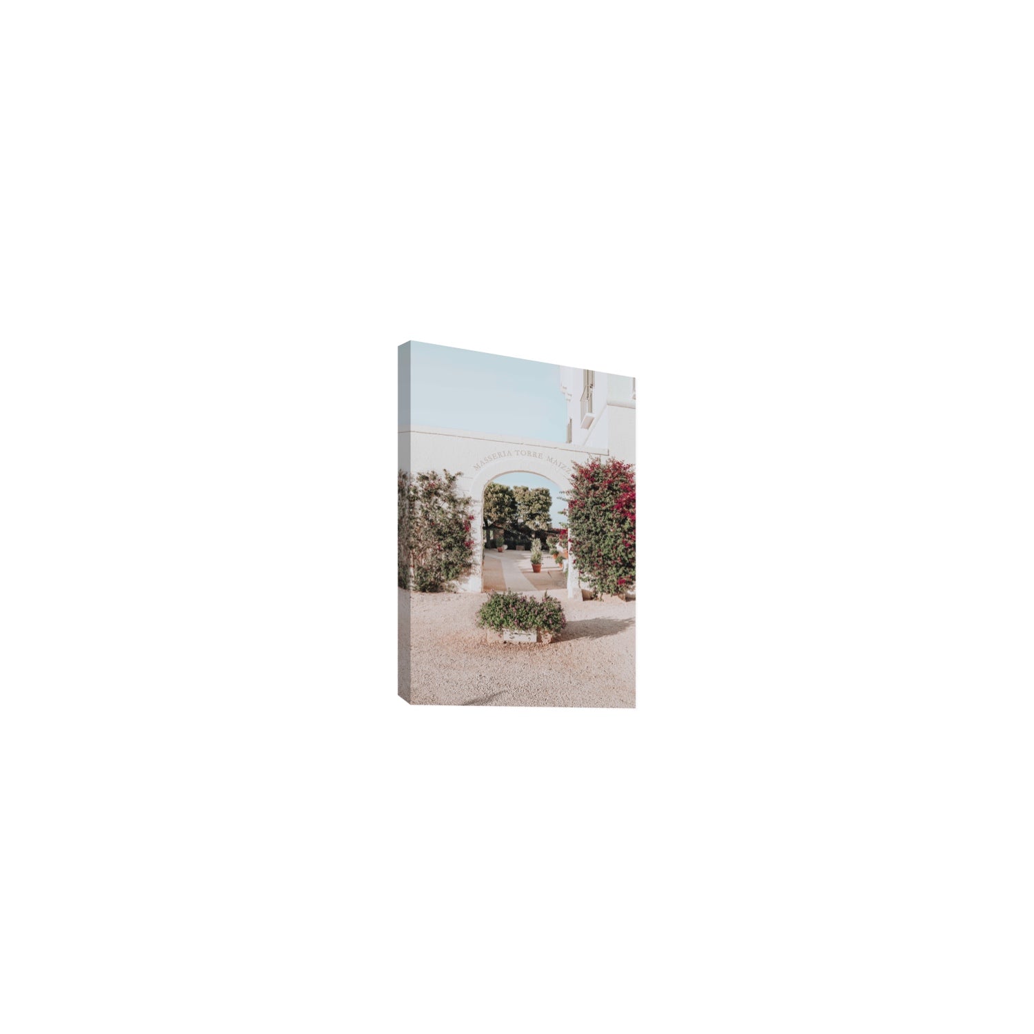Torre Maizza Puglia Italian wall art Small stretched canvas print