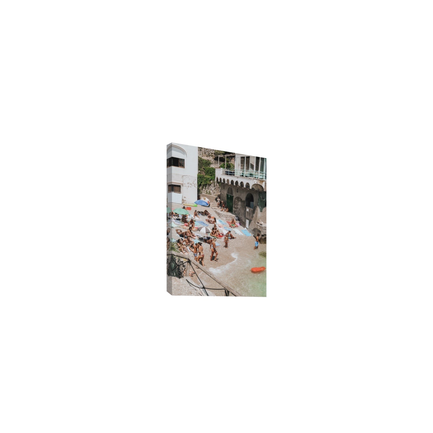 The Sunbathers Oasis fine art print, Capri, Italy, Small, Stretched Canvas