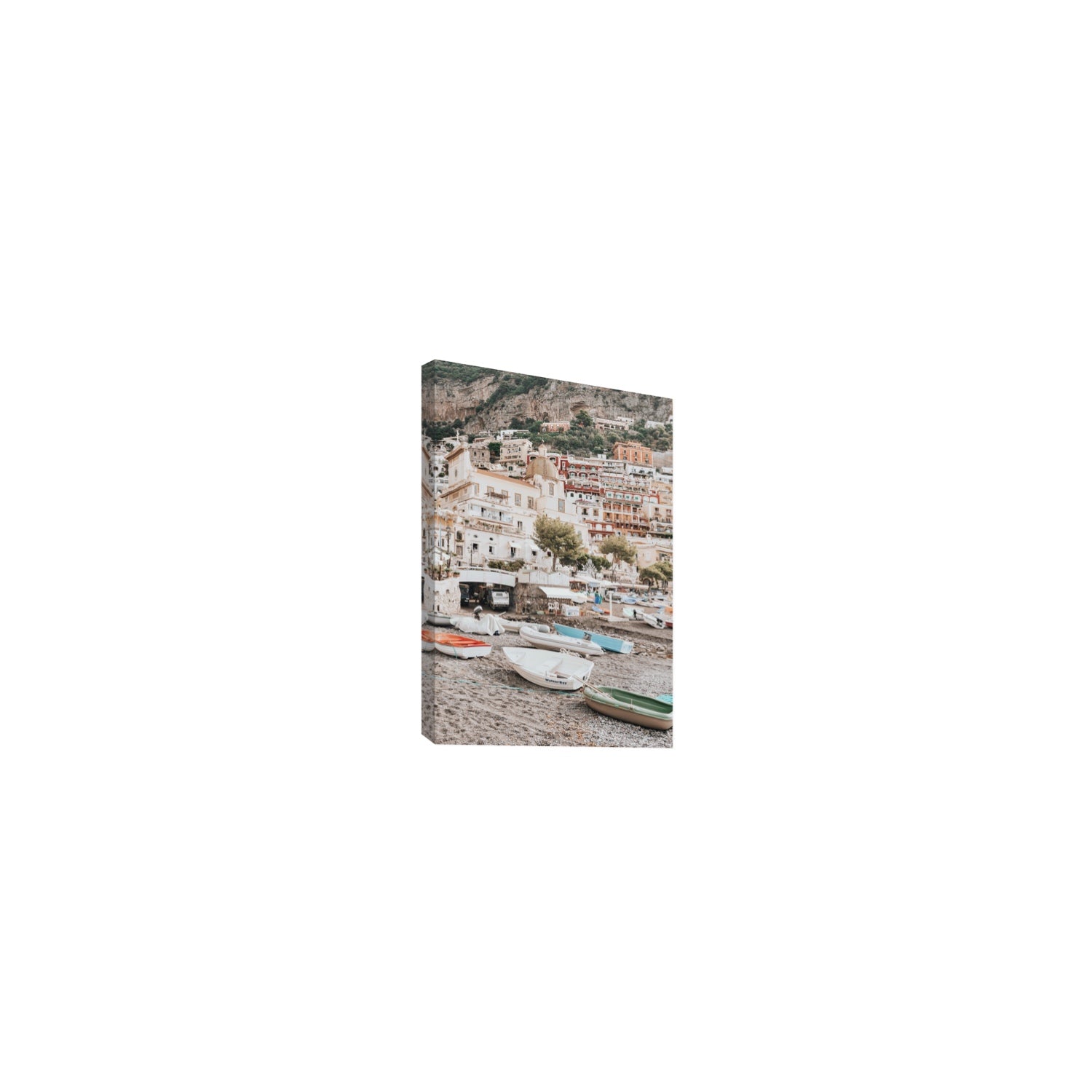 A Memory To Treasure fine art print, Positano, Italy, Small, Stretched Canvas