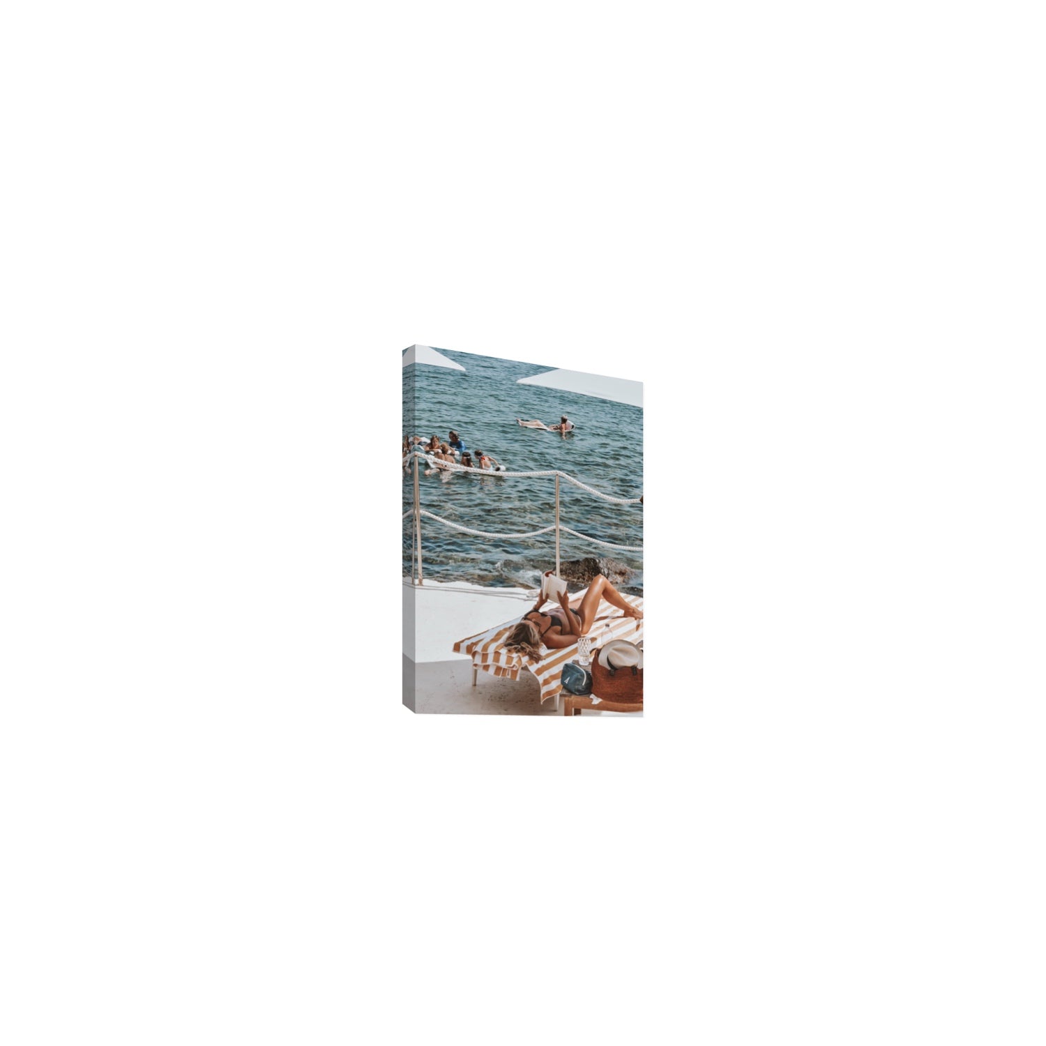 Cloud Nine Tuscany Italian decor wall art Small stretched canvas print