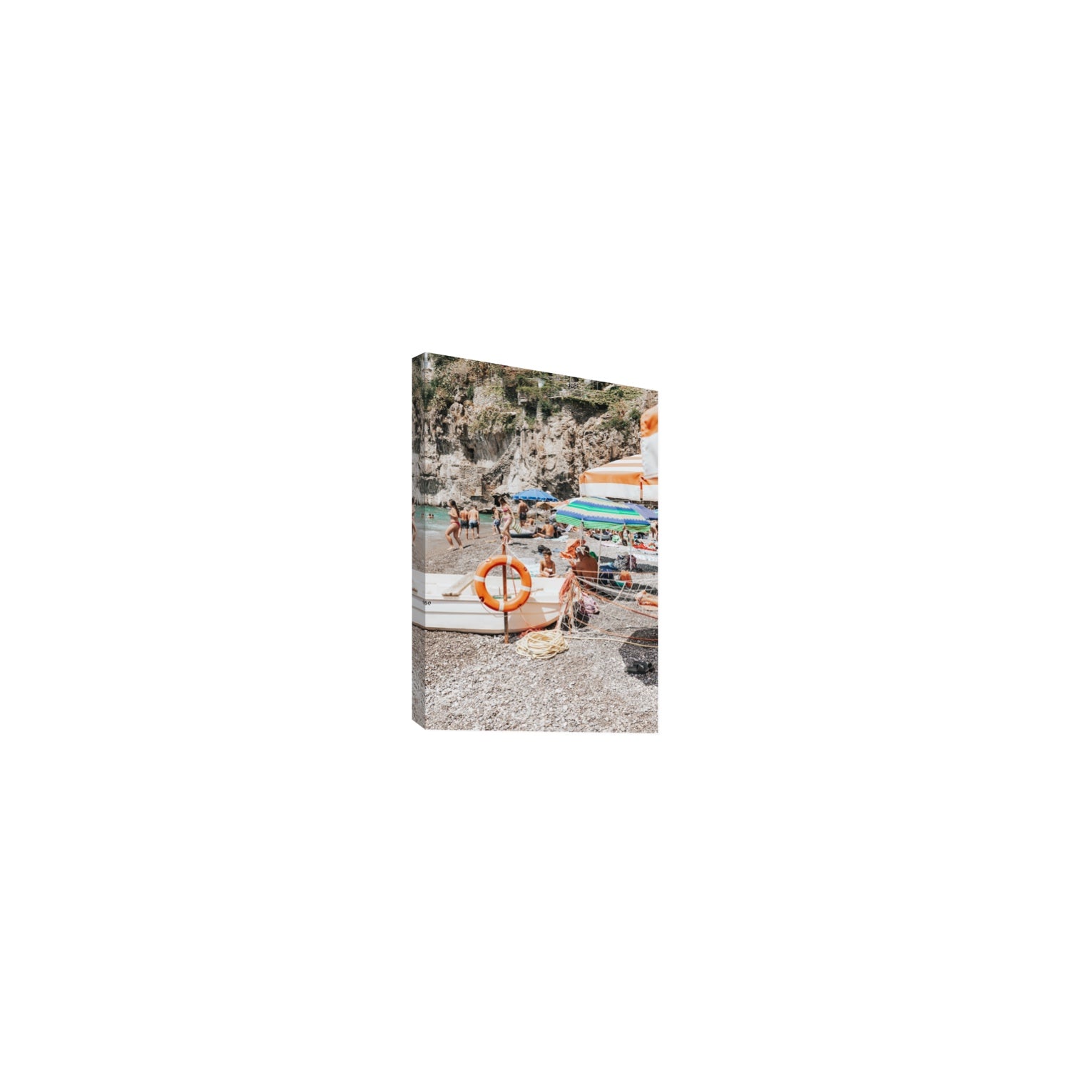 Il Ragazzo fine art print, Positano, Italy, Small, Stretched Canvas