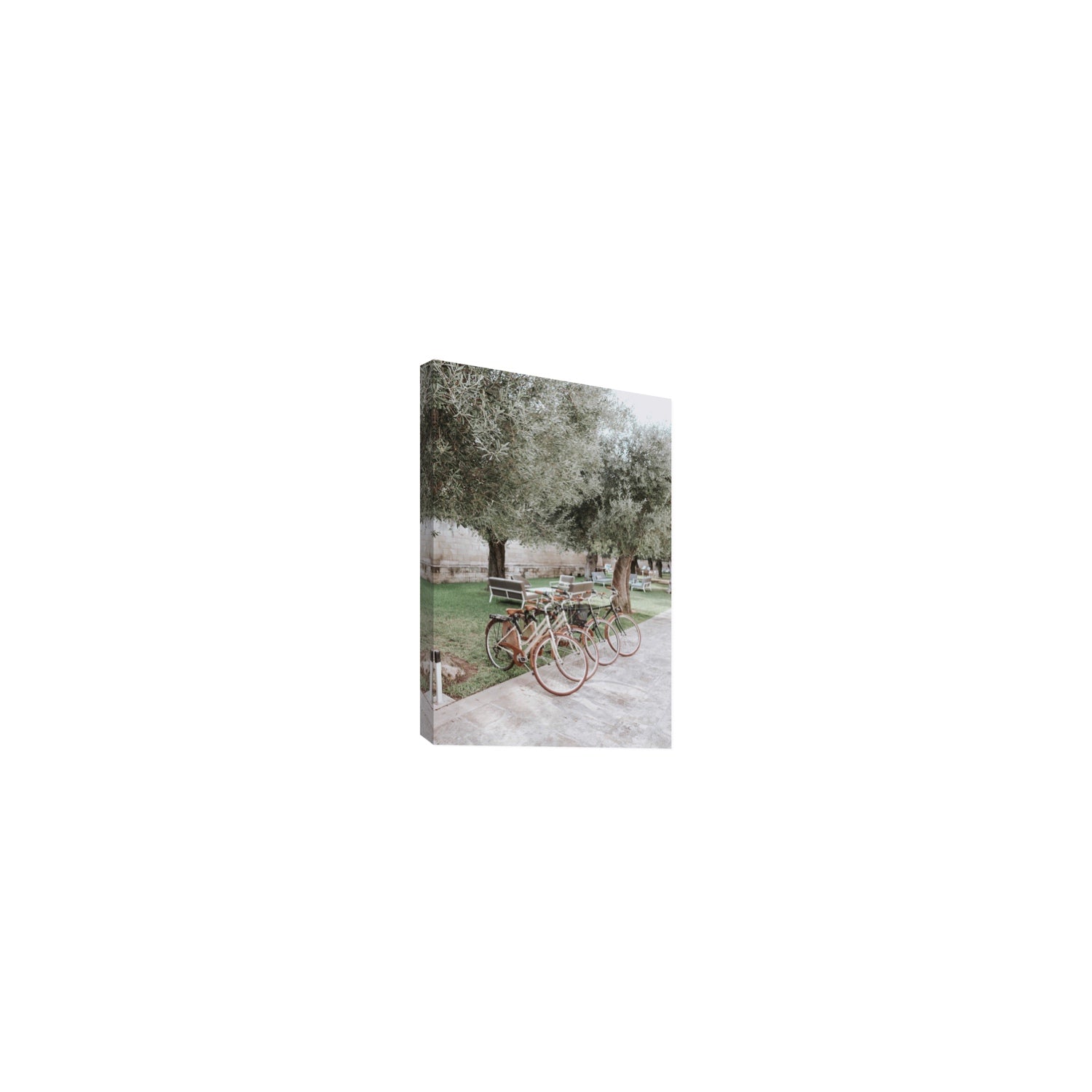 Classic Cruisers Puglia wall art Small stretched canvas print