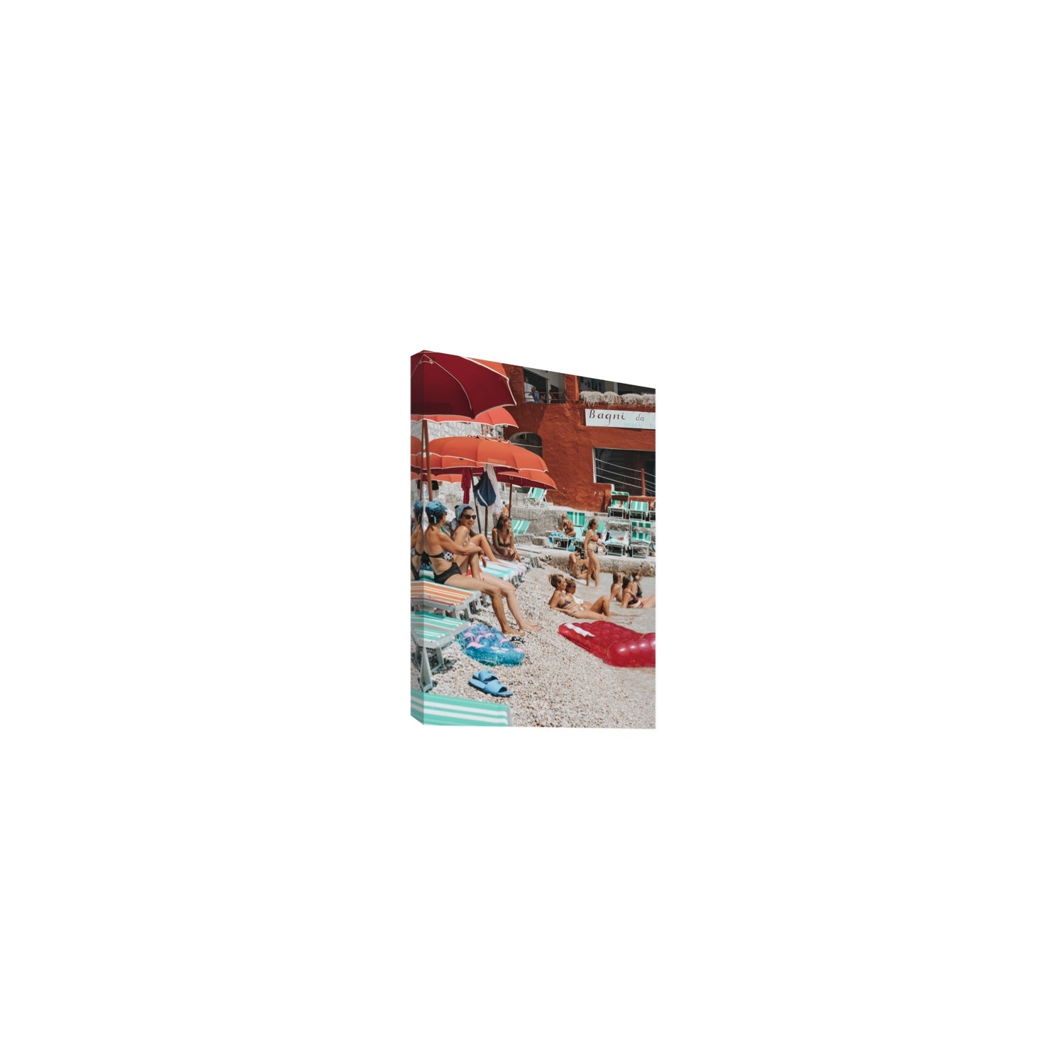 La Dolce Vita fine art print, Capri, Italy, Small, Stretched Canvas