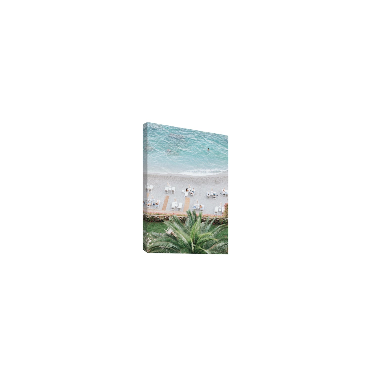 Paradiso Amalfi Mediterranean wall art Small stretched canvas print