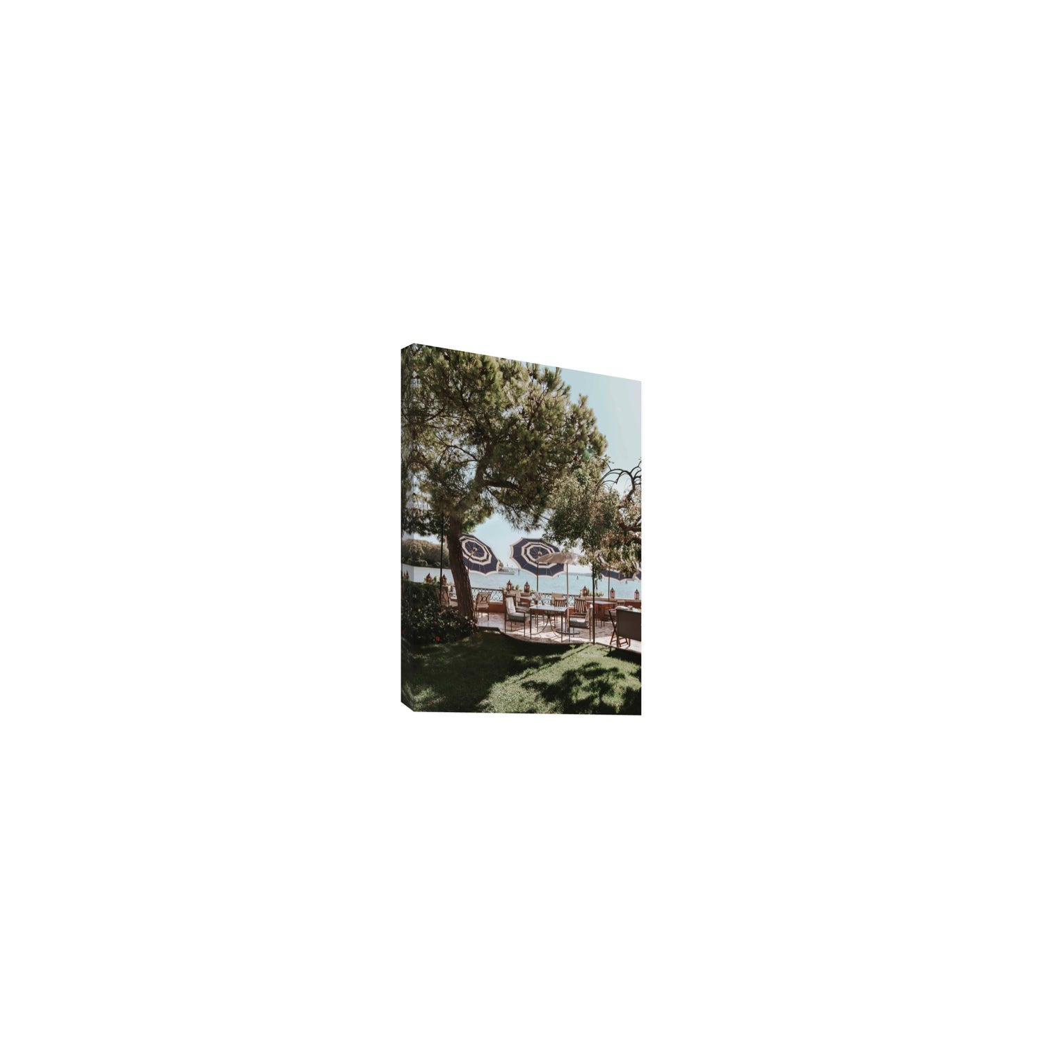 Tranquil Gardens Venice Italian wall art Small stretched canvas print