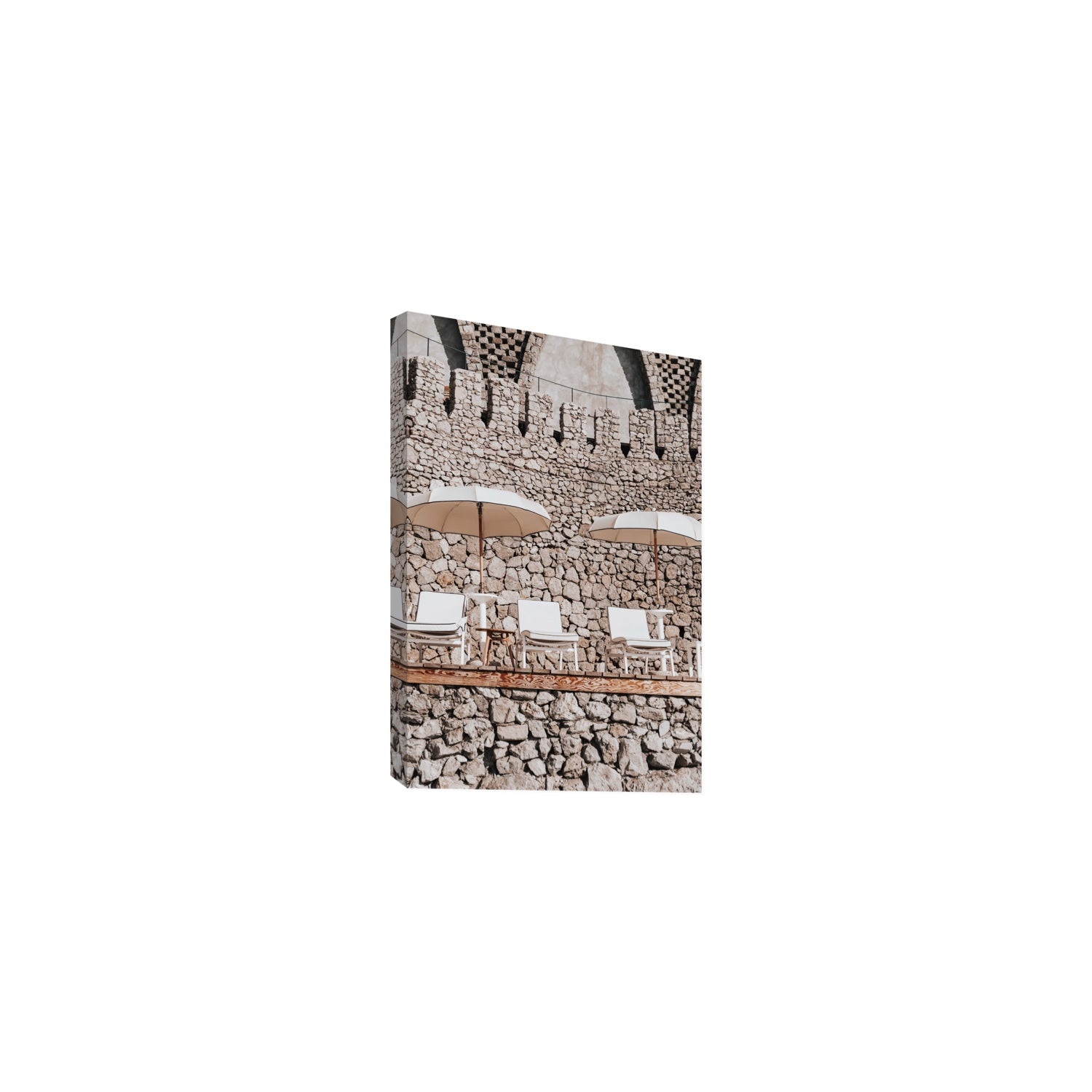 Pietra Amalfitana fine art print, Amalfi, Italy, luxury escapes artwork, Medium, Stretched Canvas