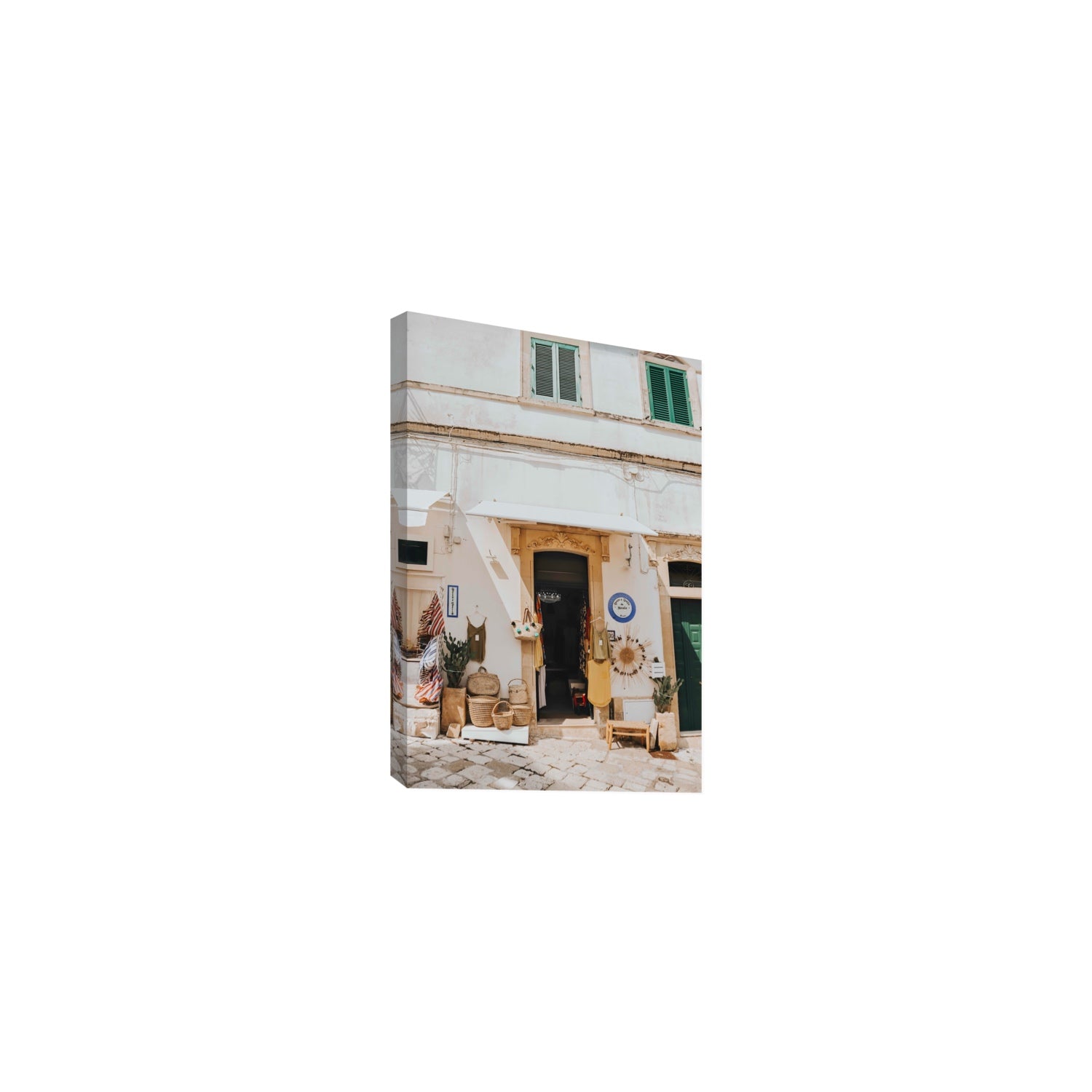 Artisan Ambience Puglia Italian wall art Medium stretched canvas print
