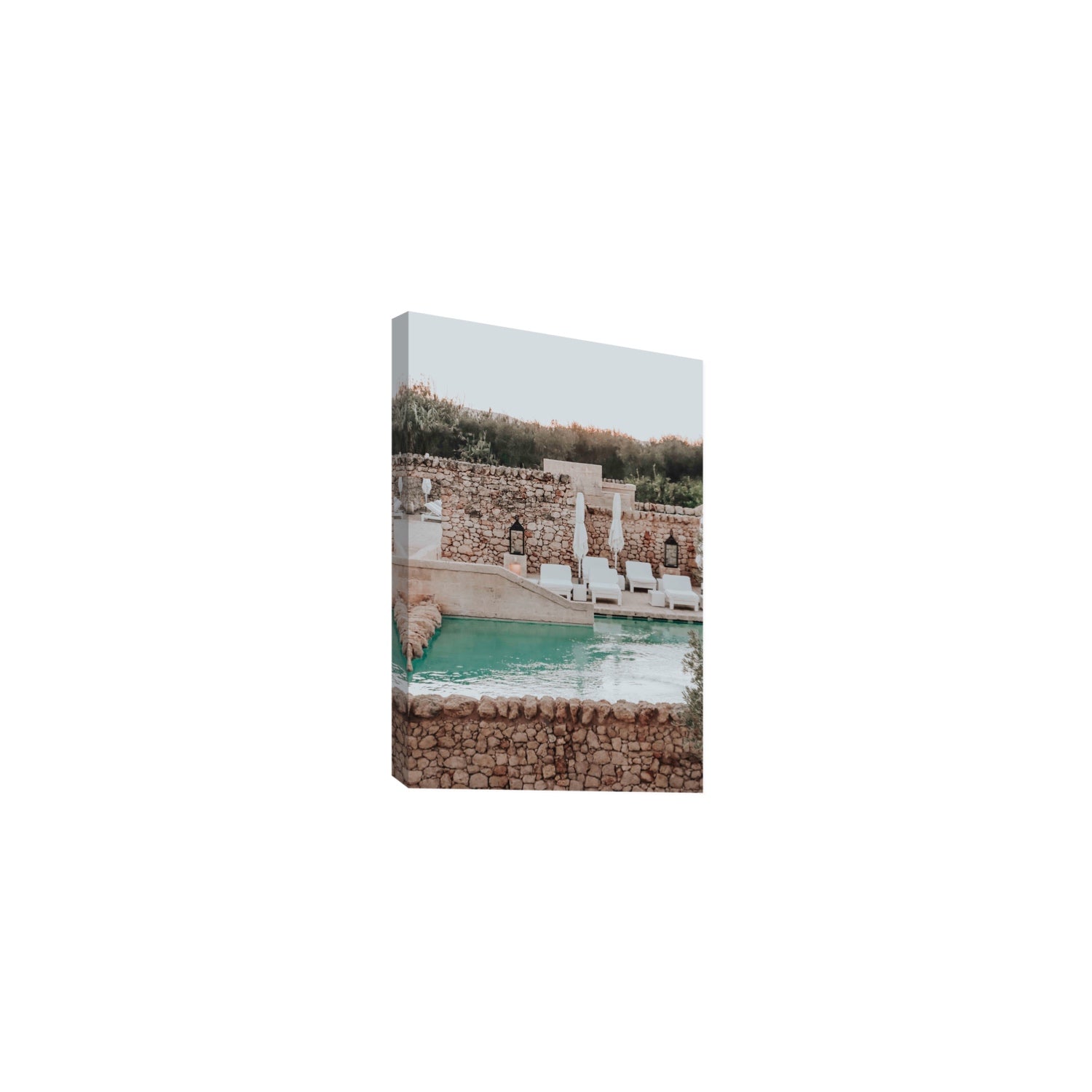 Stone Refuge fine art print, Puglia, Italy, Medium, Stretched Canvas