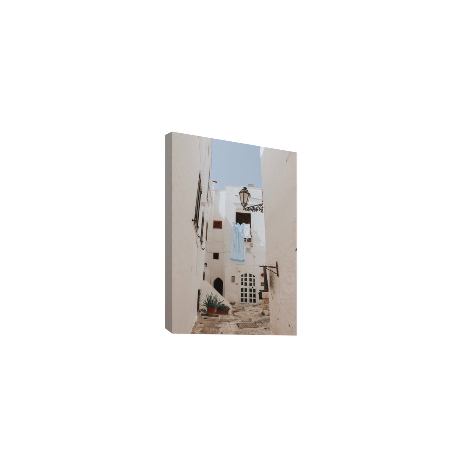 Laundry Day fine art print, Puglia, Italy, Medium, Stretched Canvas