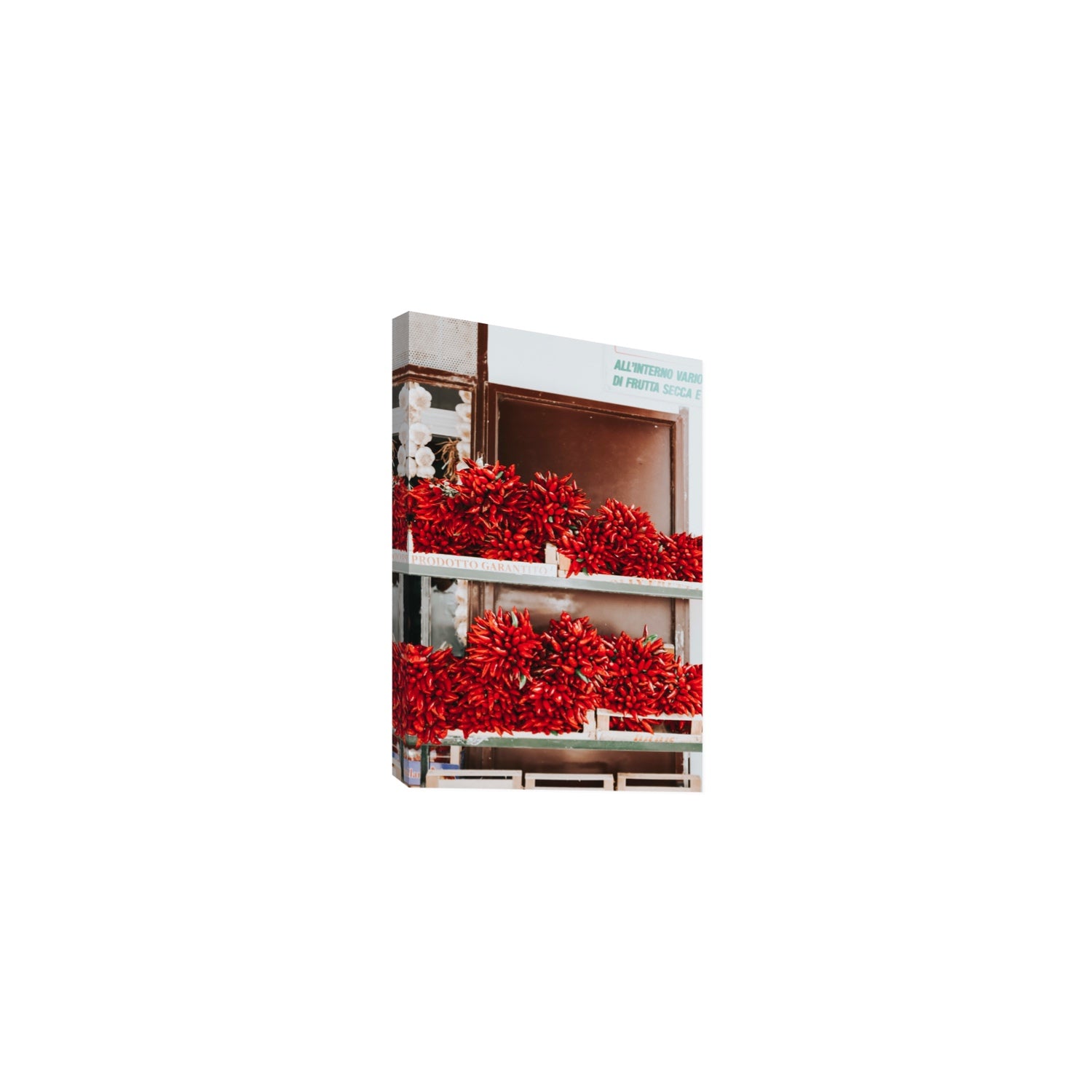 Hot Harvest Puglia Italian wall art Medium stretched canvas print