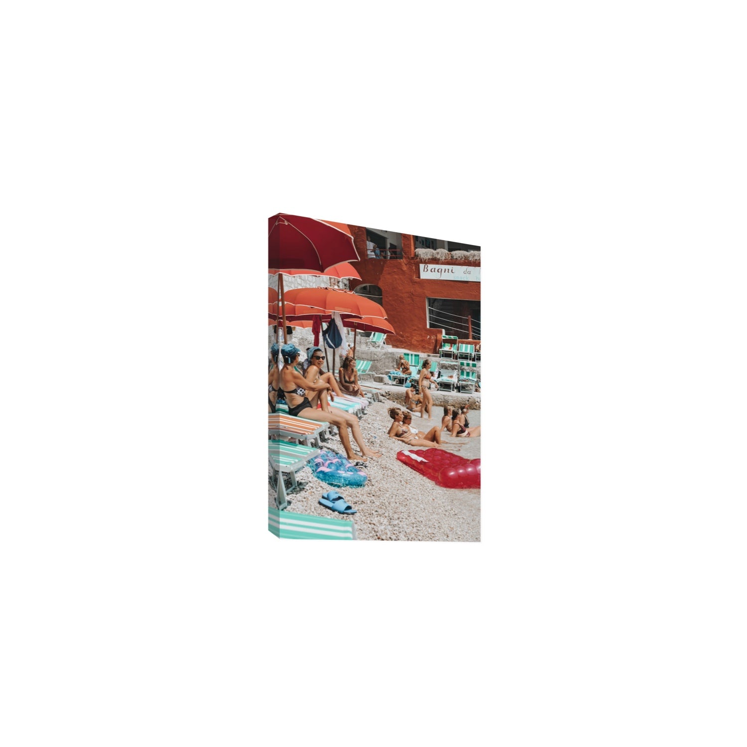 La Dolce Vita fine art print, Capri, Italy, Medium, Stretched Canvas