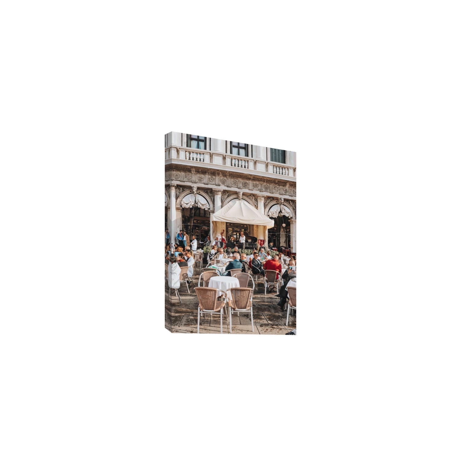 Piazza San Marco Venice Italian wall art Medium stretched canvas print