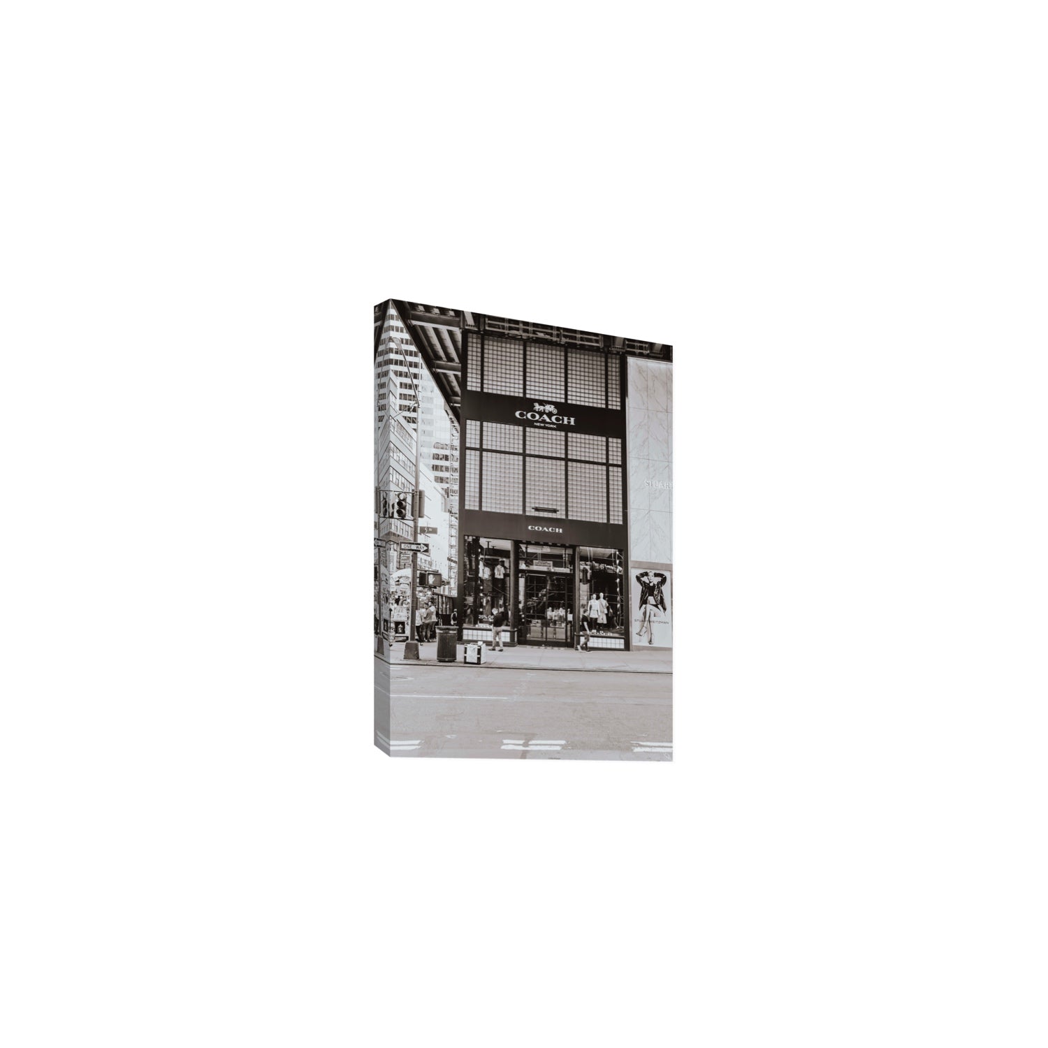 Coach Uptown fine art print, New York, United States, Medium, Stretched Canvas