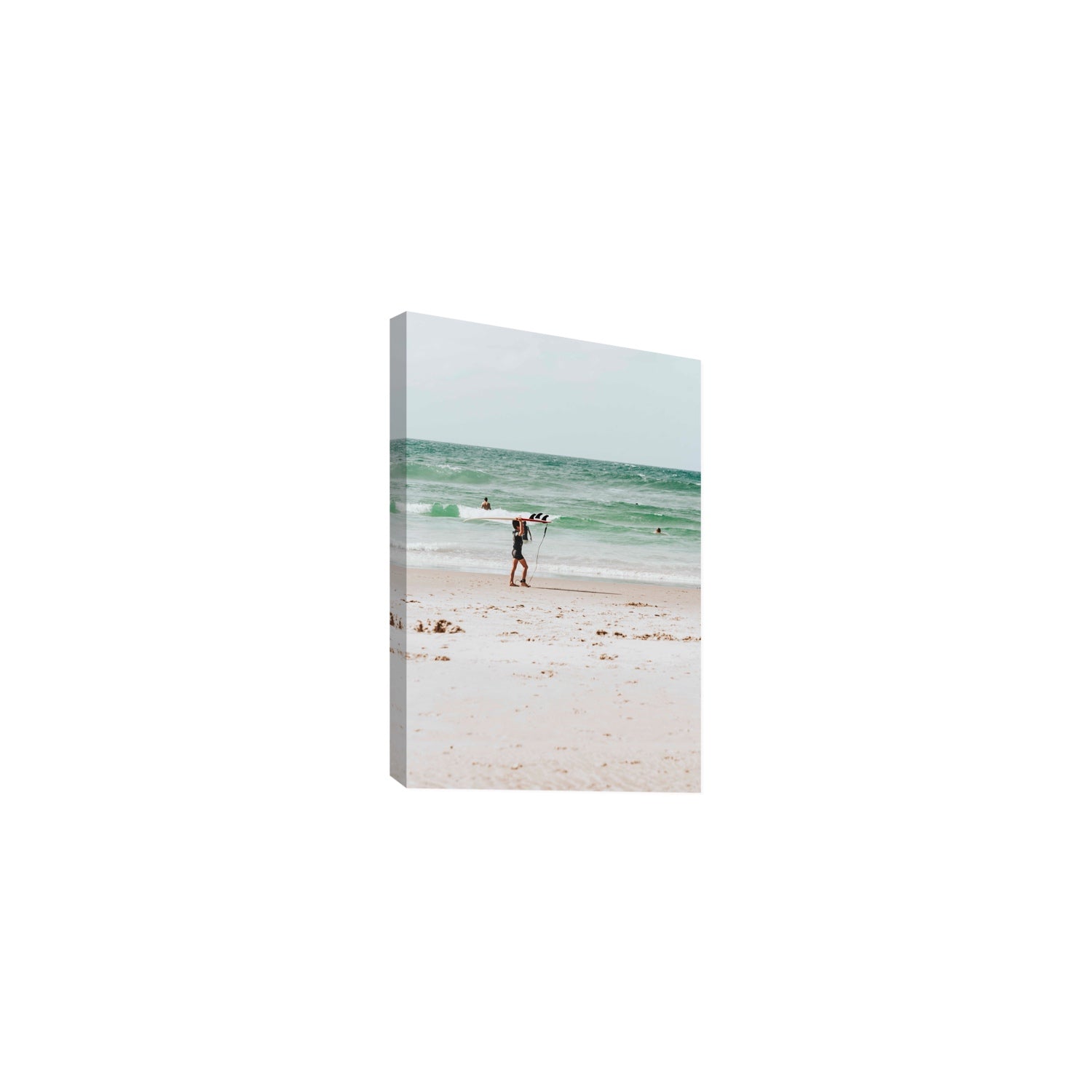 Grommet Byron Bay Surf coastal wall art Medium stretched canvas print