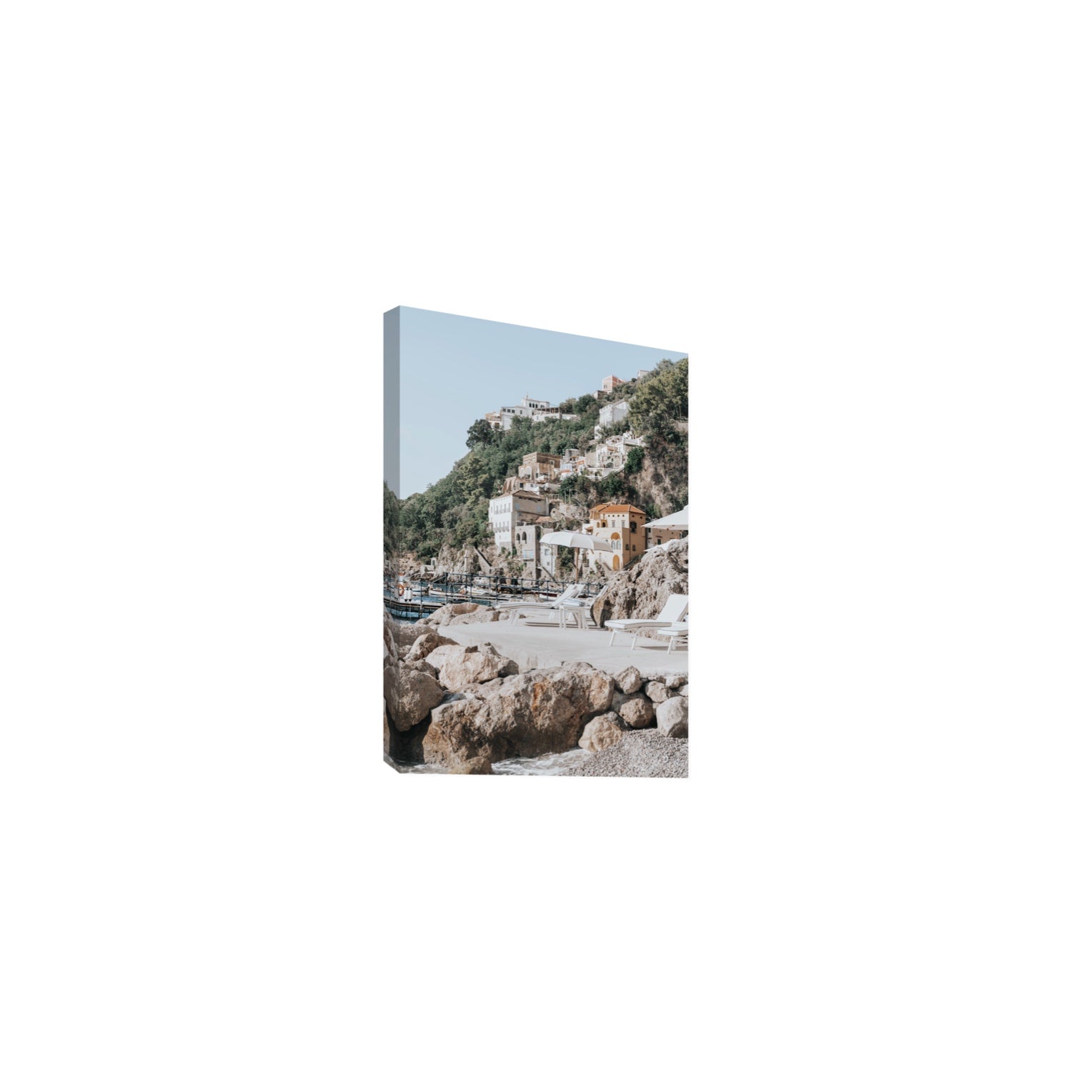 Dolce Coast Amalfi travel photography wall art medium stretched canvas print