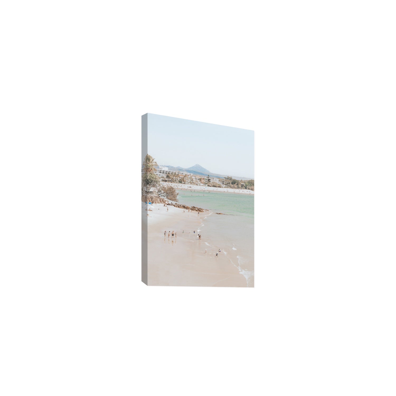Little Cove Shallows fine art print, Noosa, Australia, coastal scenes artwork, Medium, Stretched Canvas