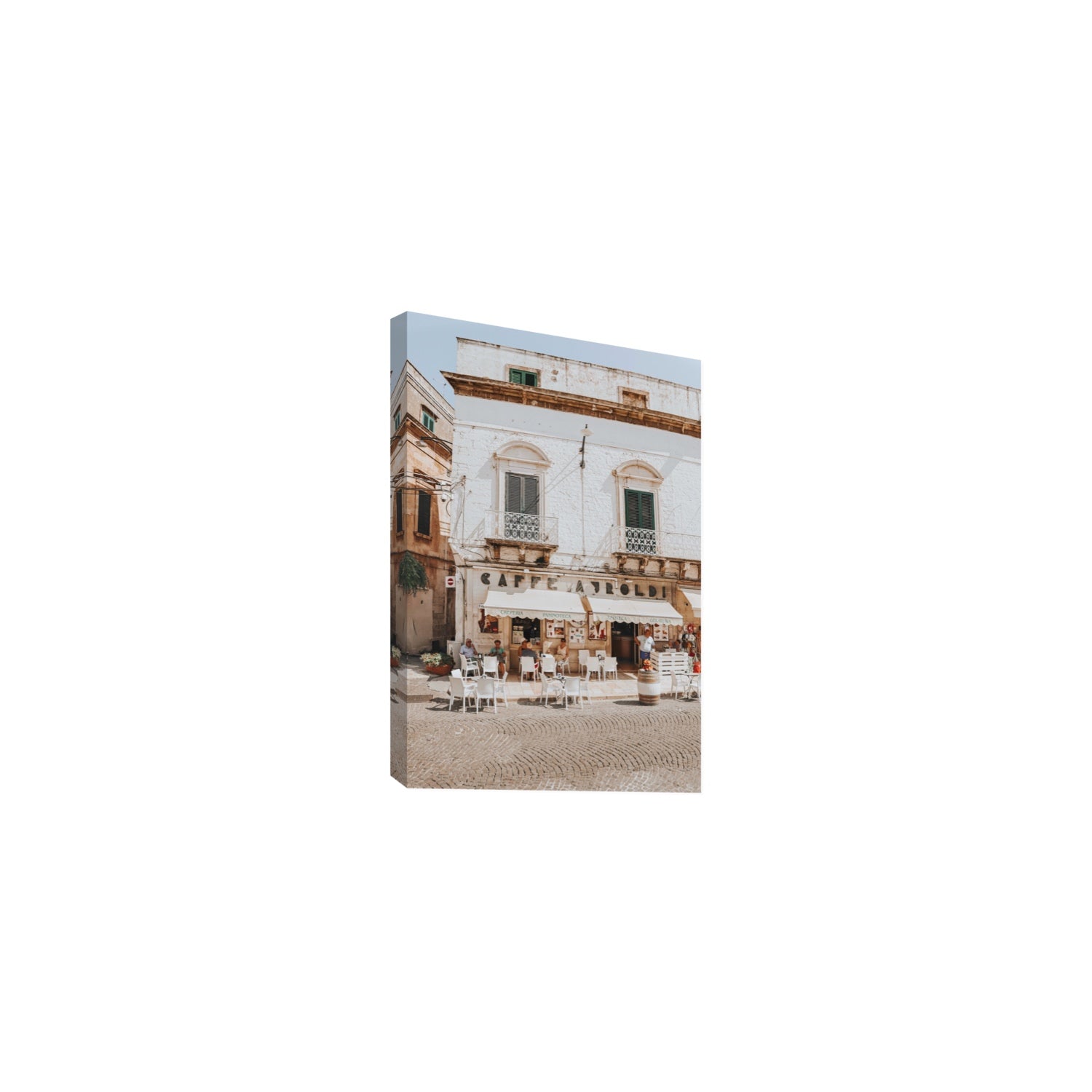 L'Ora di Pranzo Puglia L’Ora di Pranzo Italian art print Medium stretched canvas print