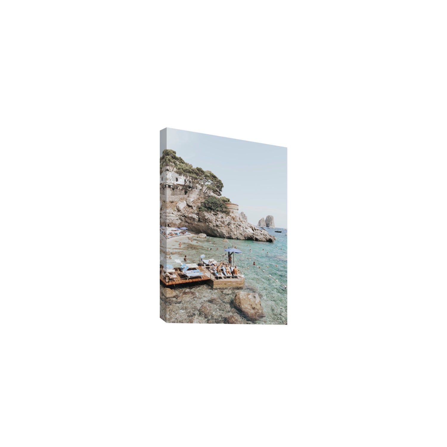 The Sweet Life fine art print, Capri, Italy, Medium, Stretched Canvas