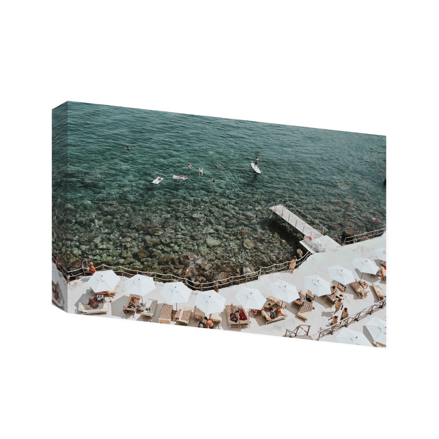 Our Tuscan Dream Tuscany Italian wall art Statement stretched canvas print