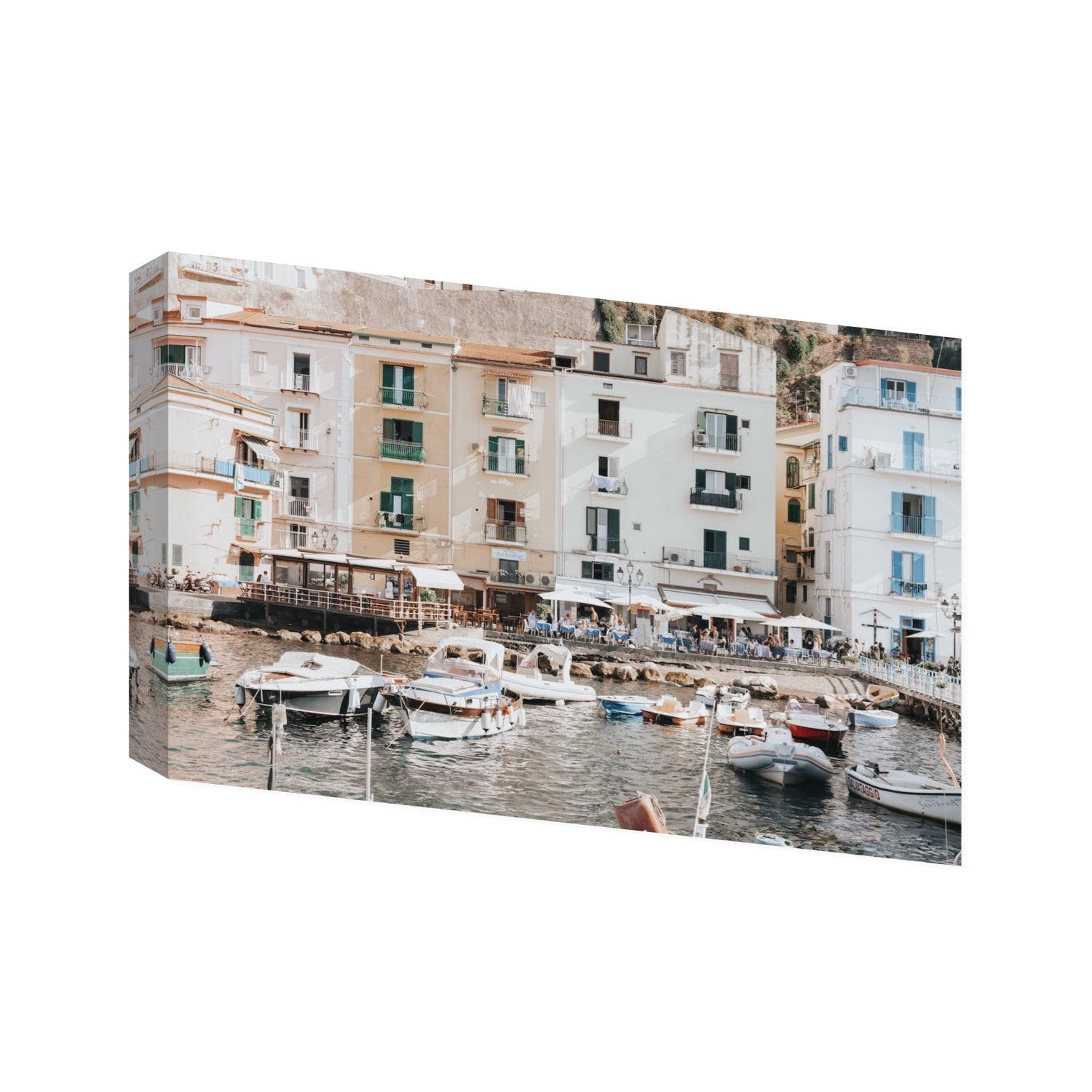 L'Insenatura fine art print, Sorrento, Italy, Statement, Stretched Canvas