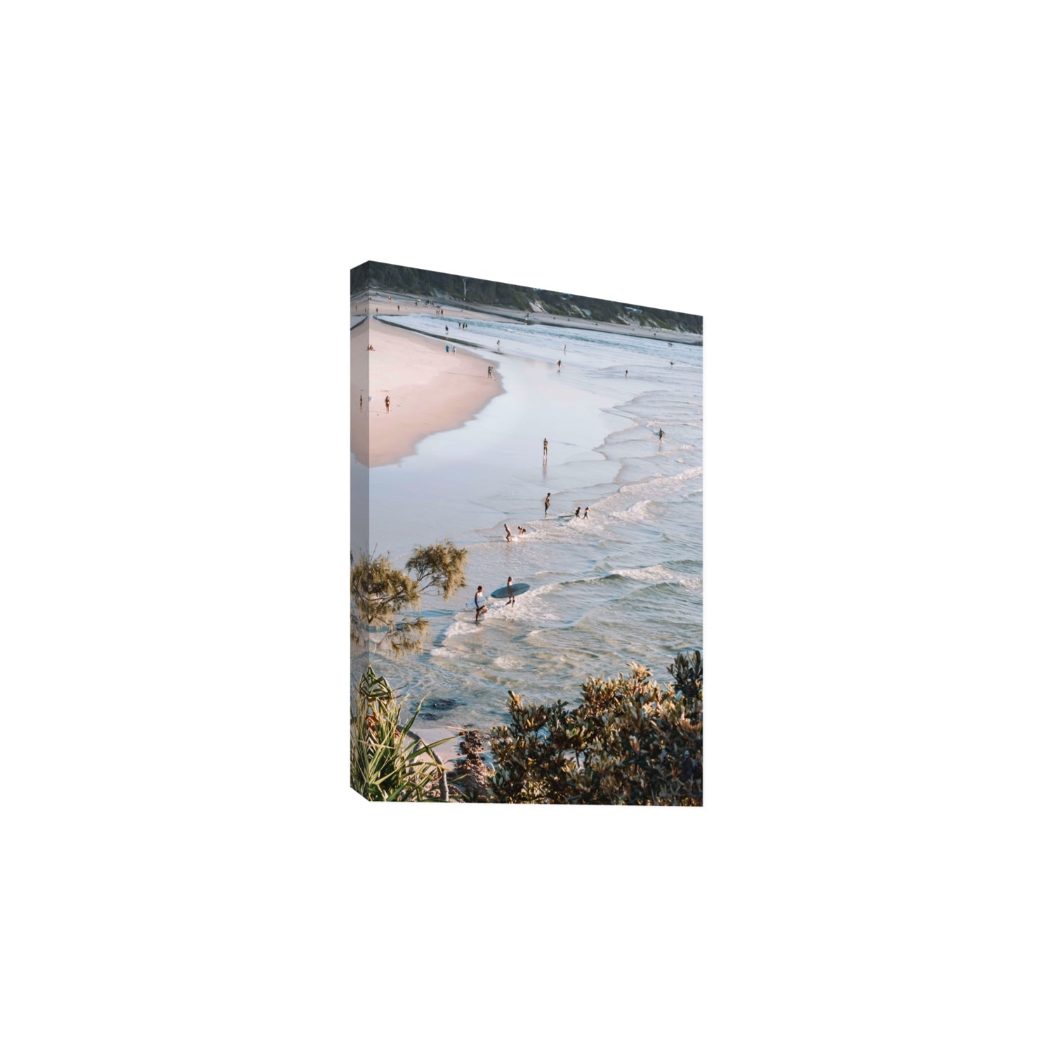Healing Waters fine art print, Byron Bay, Australia, Large, Stretched Canvas