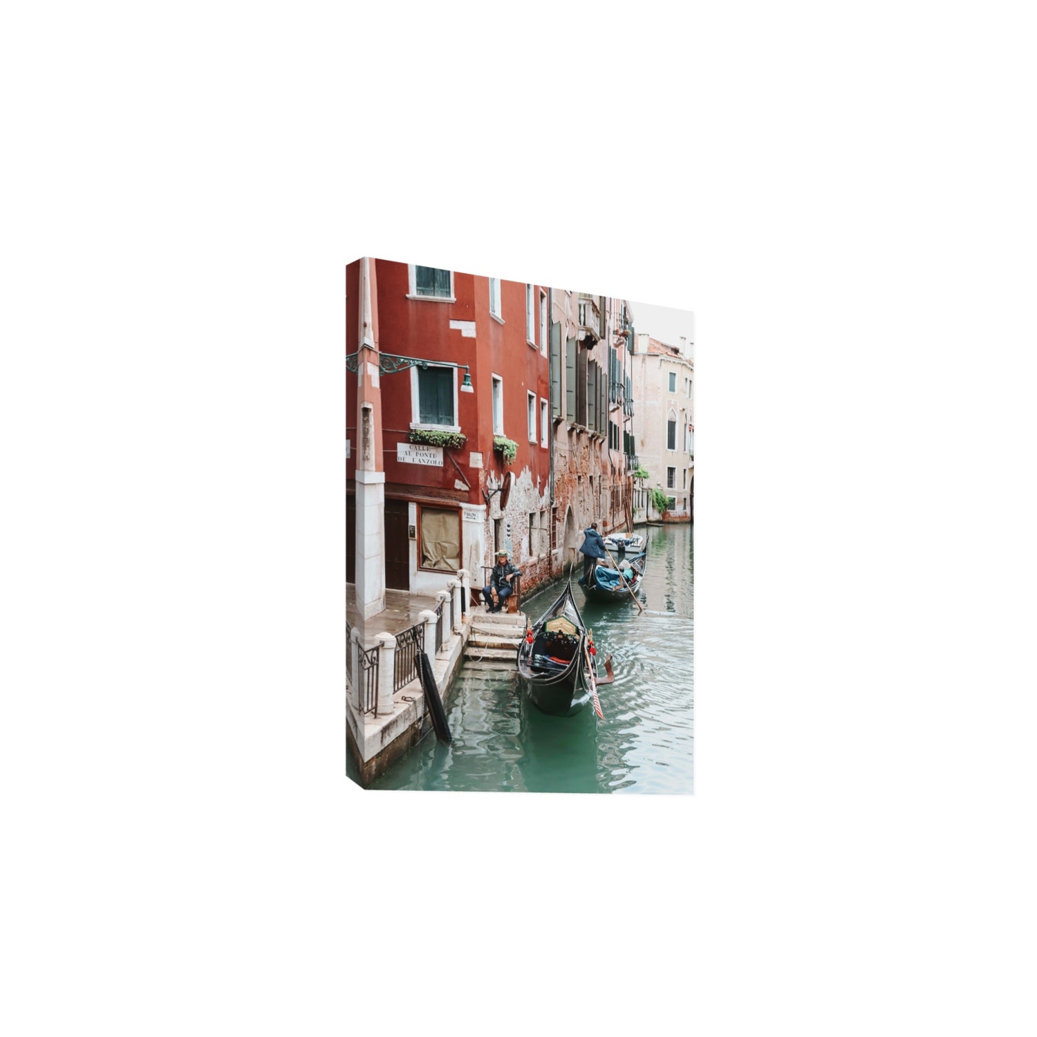 The Merchant Venice Canal Italian wall art Large stretched canvas print