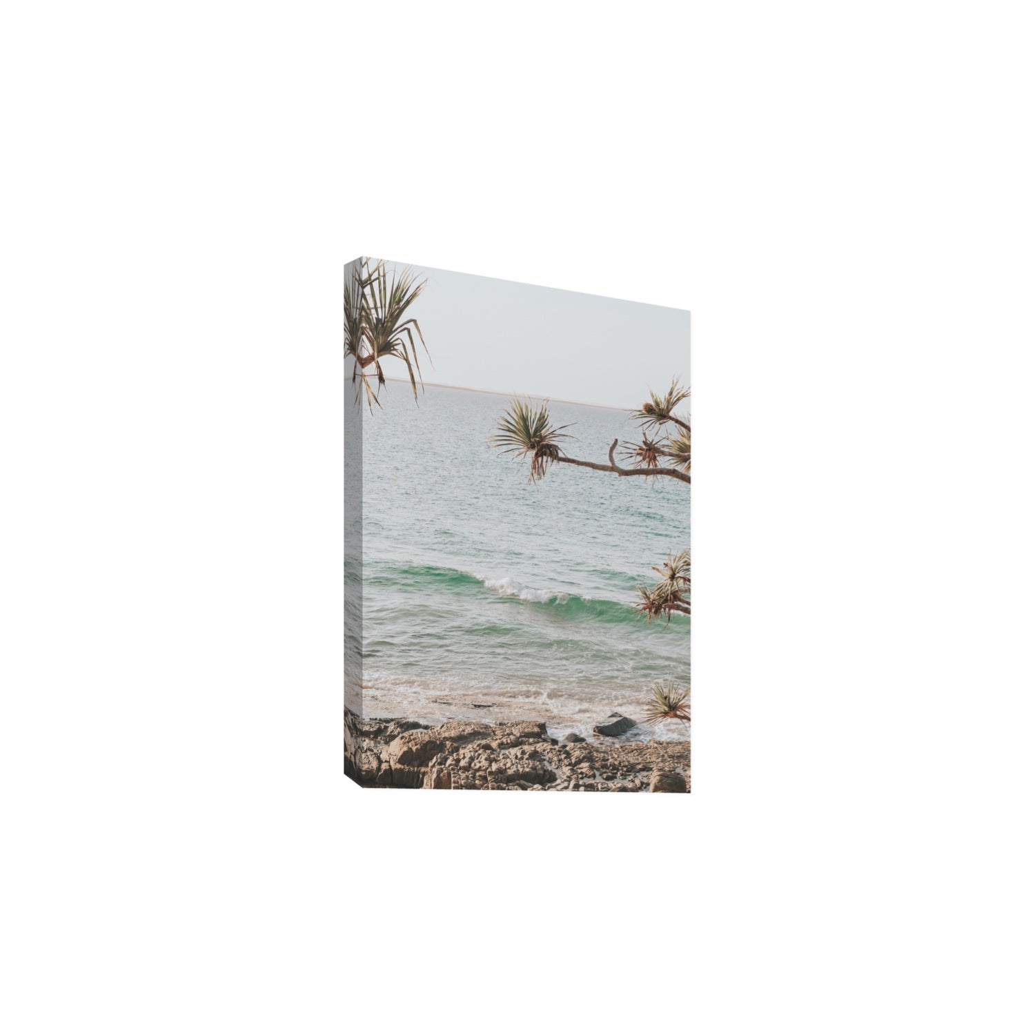 Good Vibrations fine art print, Noosa, Australia, coastal scenes artwork, Large, Stretched Canvas