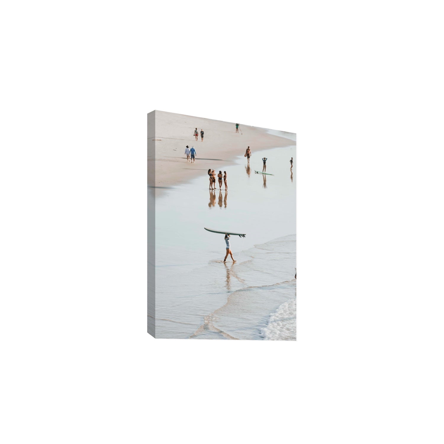 Bailey Byron Bay beach coastal decor wall art Large stretched canvas print