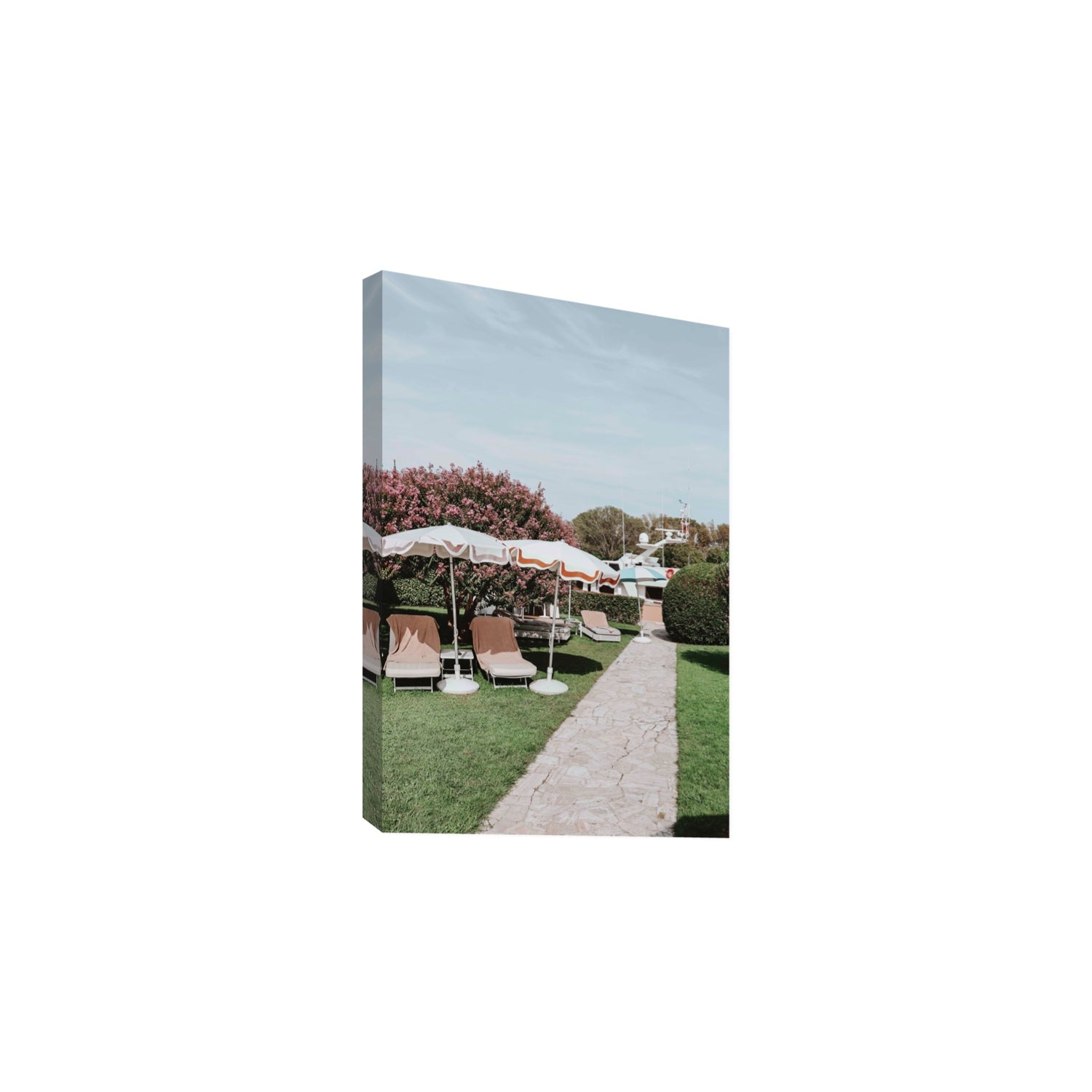 A Bellini Awaits Venice Italian wall art Large stretched canvas print