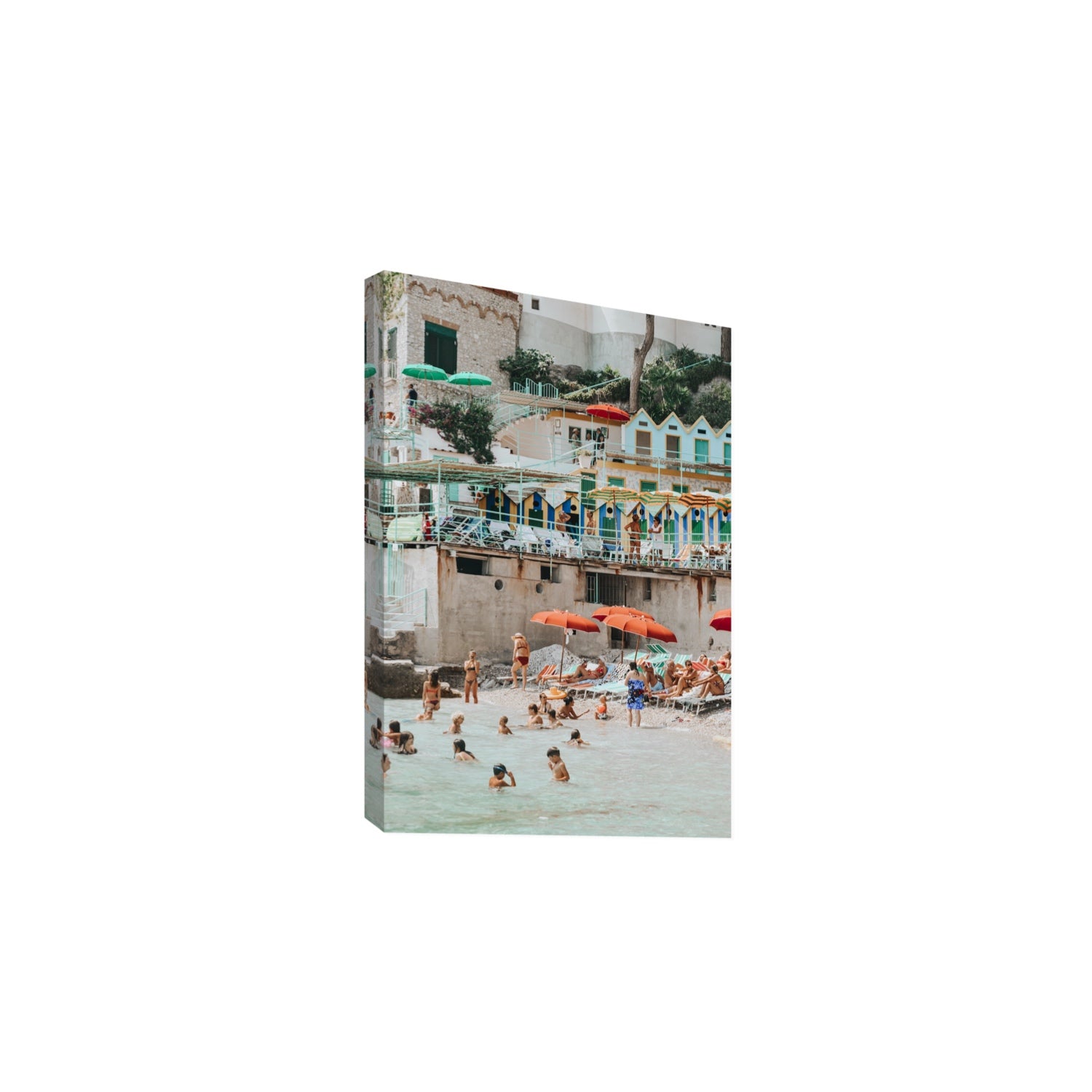 Kaleidoscope fine art print, Capri, Italy, Large, Stretched Canvas