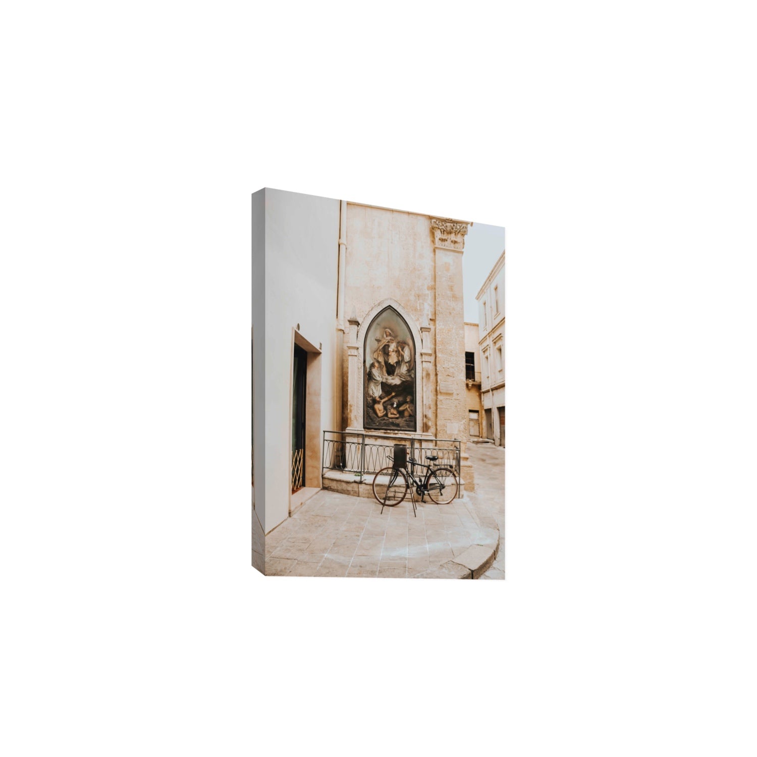 La Chiesa Puglia Otranto Italian wall art Large stretched canvas print