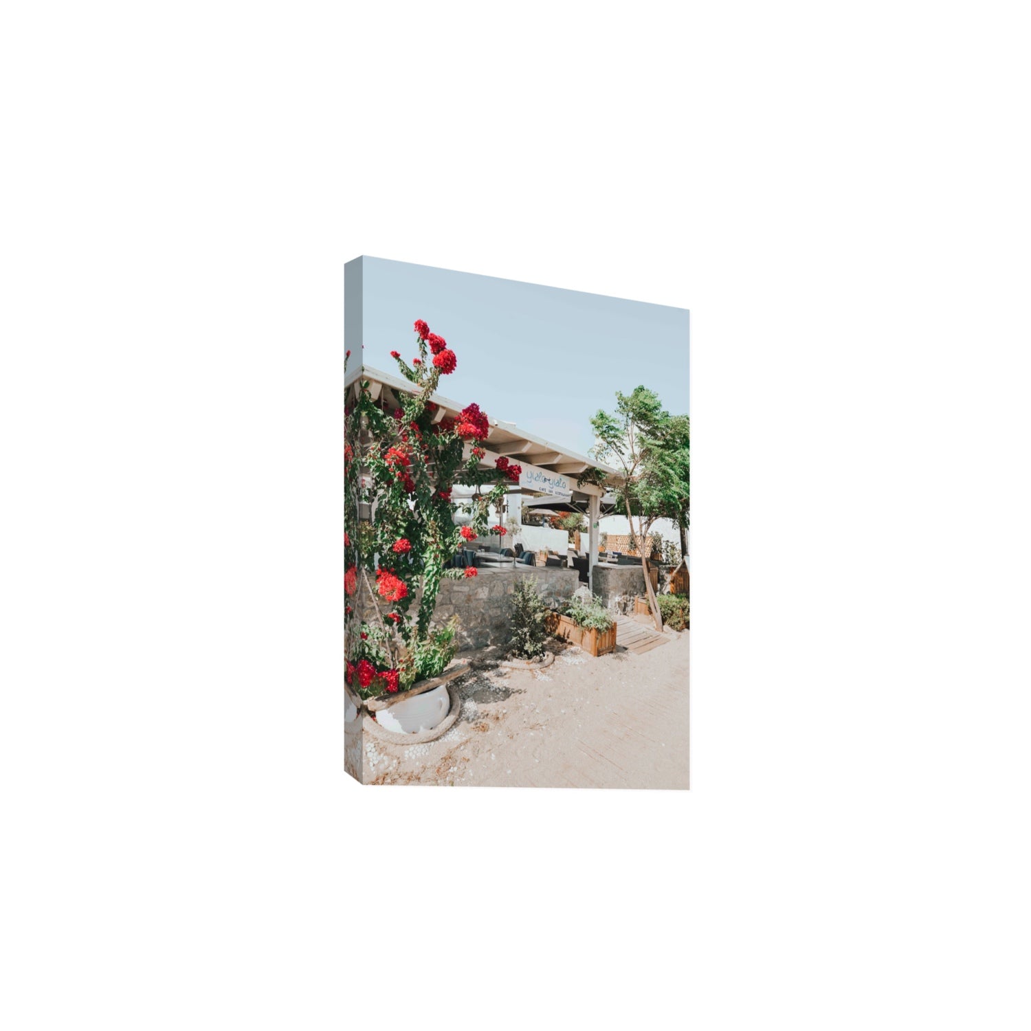 Yialo Yialo fine art print, Mykonos, Greece, Large, Stretched Canvas