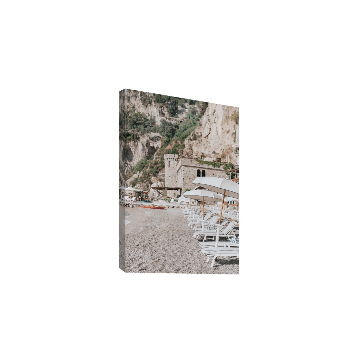 La Villeggiatura fine art print, Amalfi, Italy, luxury escapes artwork, Large, Stretched Canvas