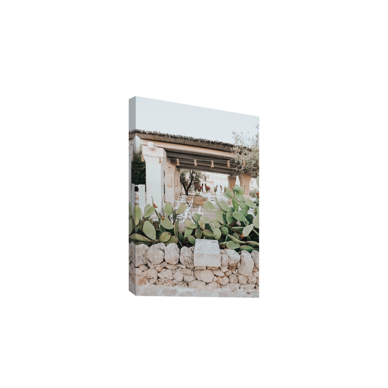 Puglia Flora Puglia Borgo Egnazia Mediterranean wall art Large stretched canvas print