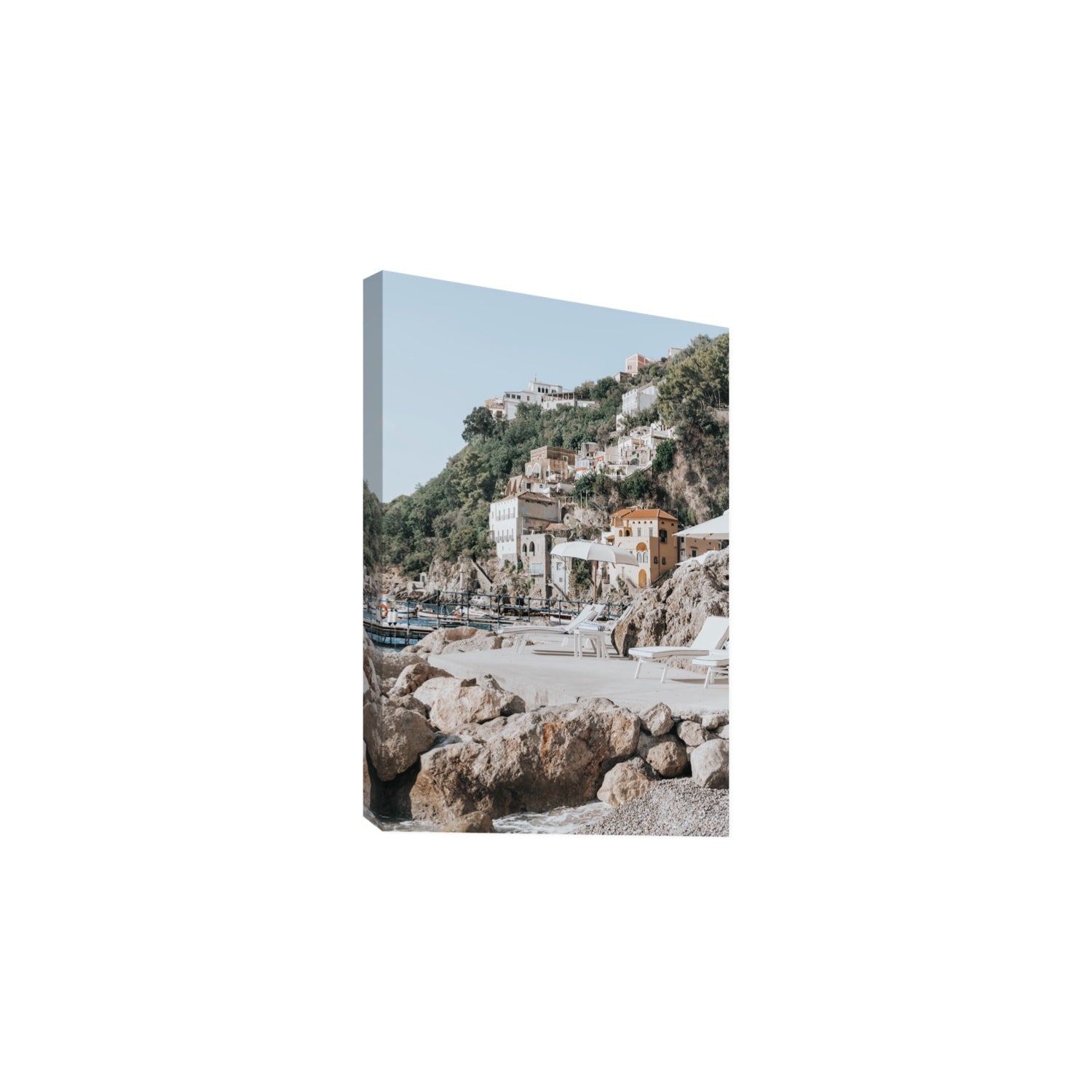 Dolce Coast Amalfi travel photography wall art large stretched canvas print