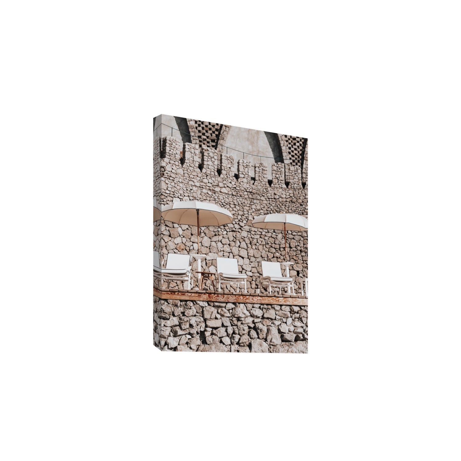 Pietra Amalfitana fine art print, Amalfi, Italy, luxury escapes artwork, Large, Stretched Canvas