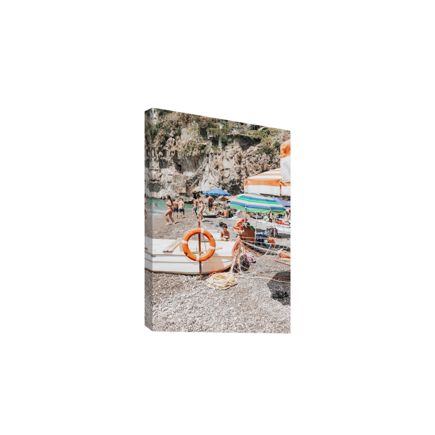 Il Ragazzo fine art print, Positano, Italy, Large, Stretched Canvas
