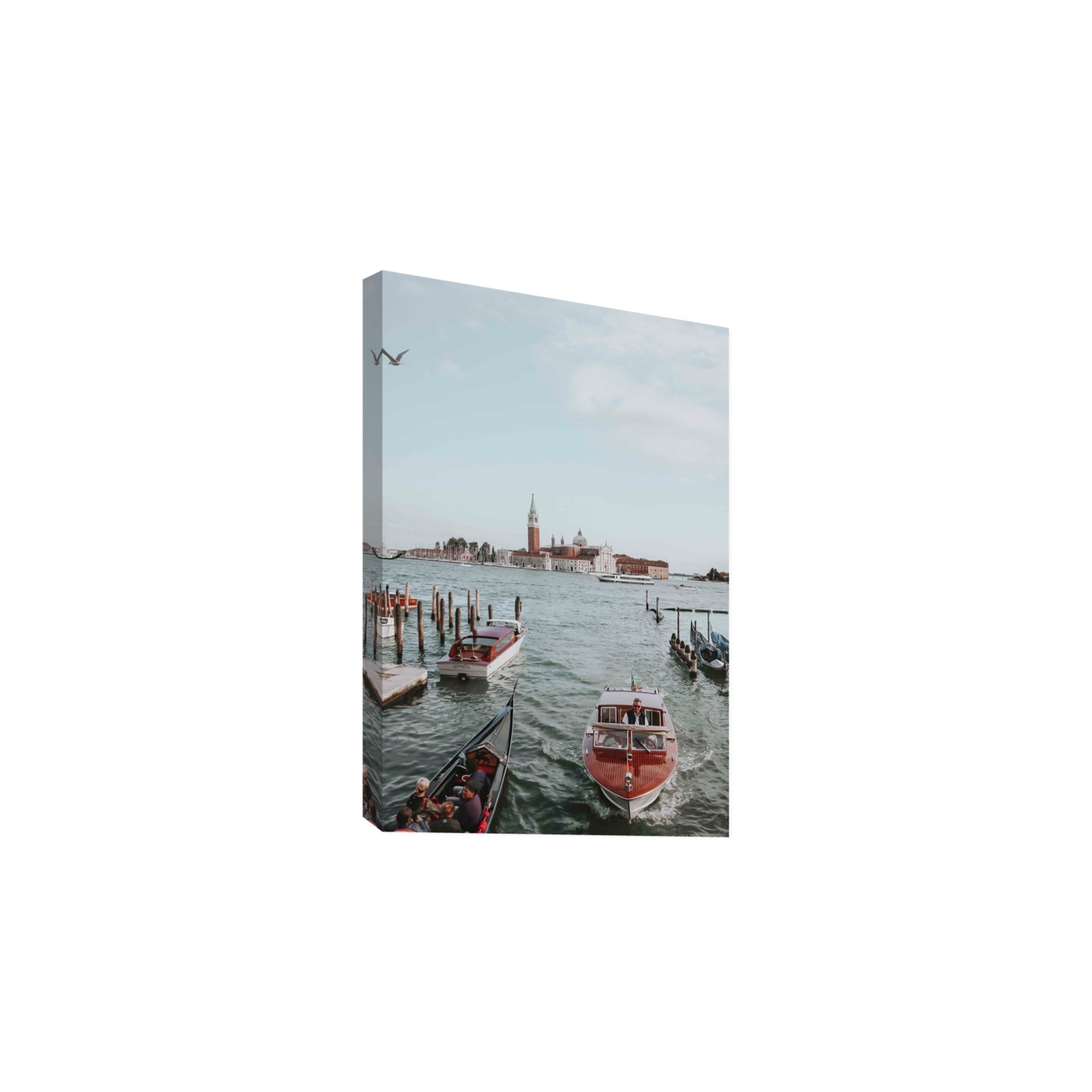 Galleggiante Venice Italian wall art Large stretched canvas print