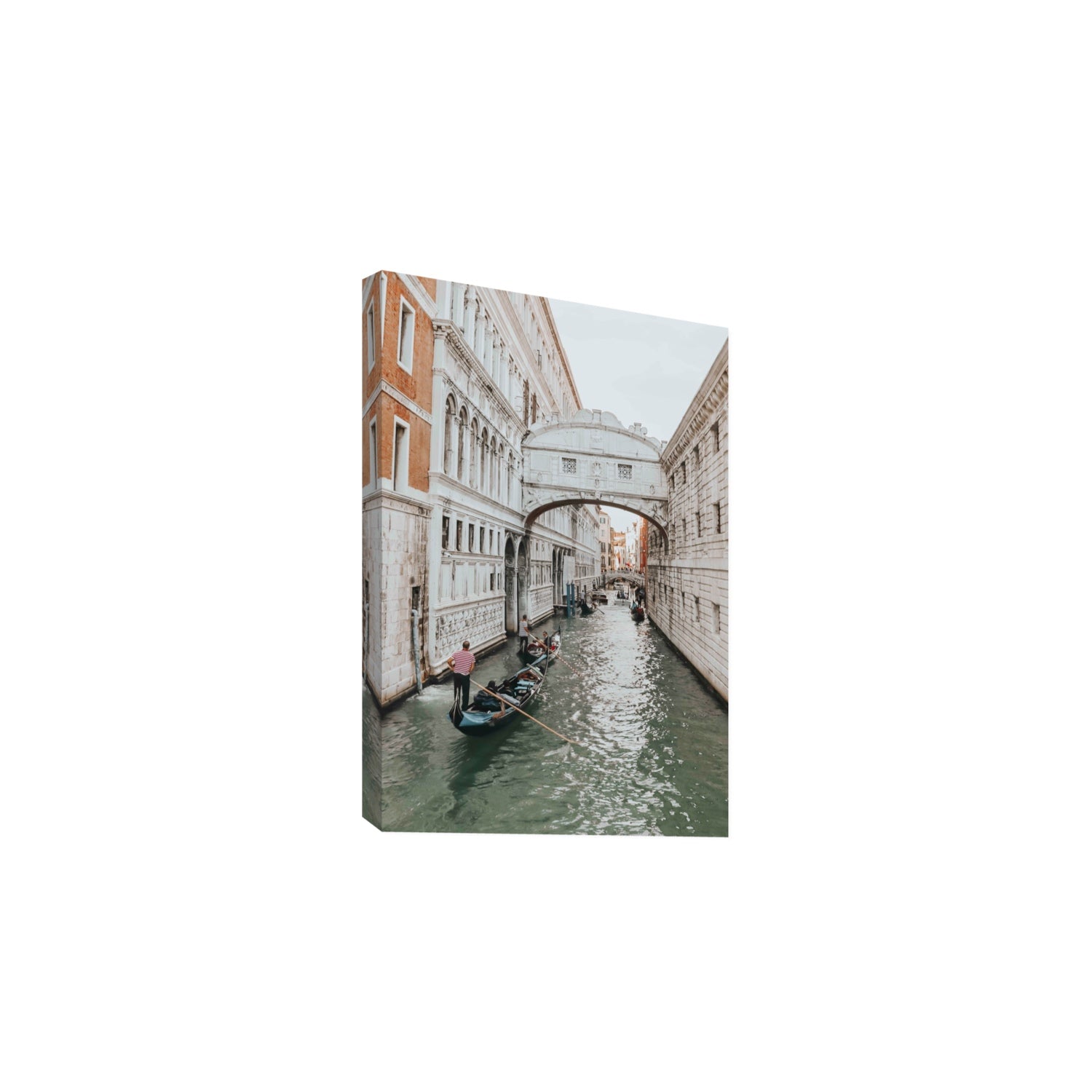 Bridge of Sighs Venice Gondola Italian wall art Large stretched canvas print